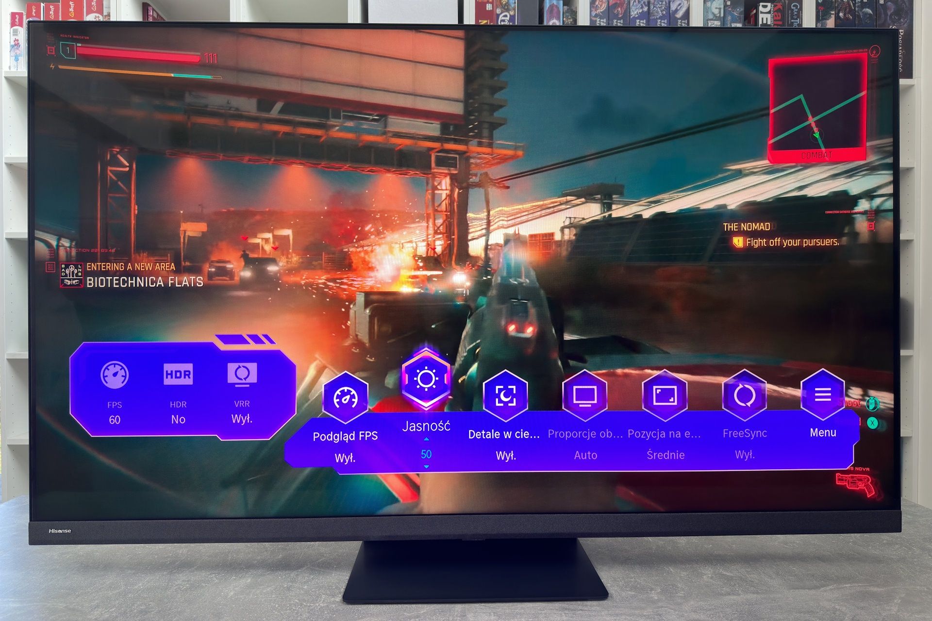 Hisense ULED 65U8KQ - input lag