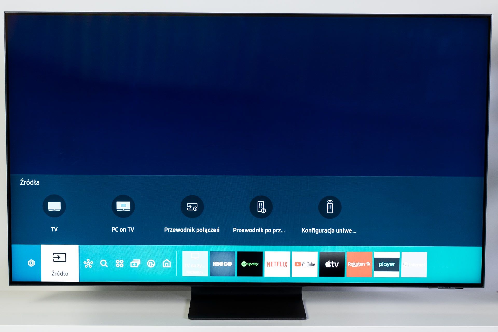 Samsung Neo QLED 55 QN91A - dostępne źródła