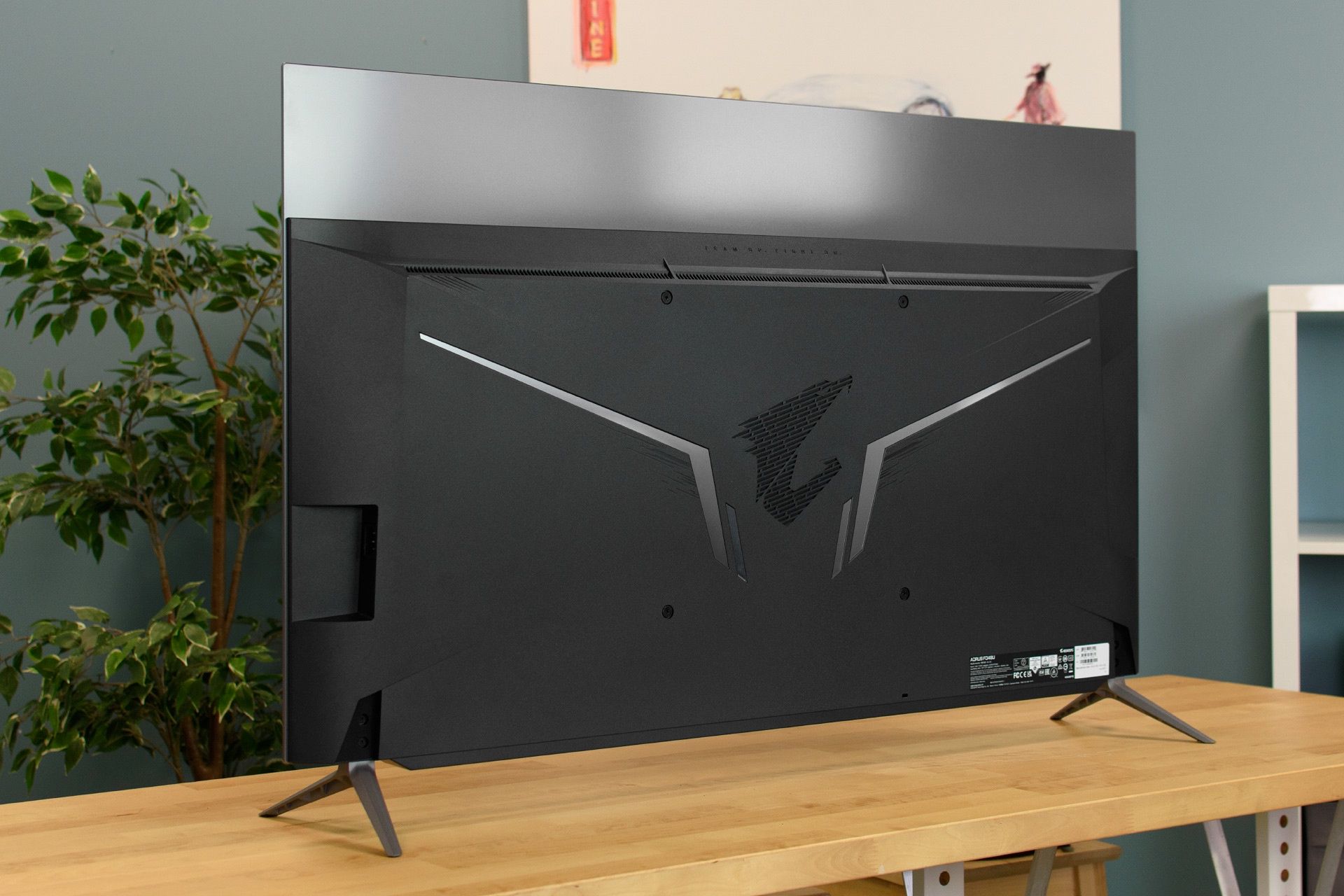 Gigabyte Aorus FO48U - plecy