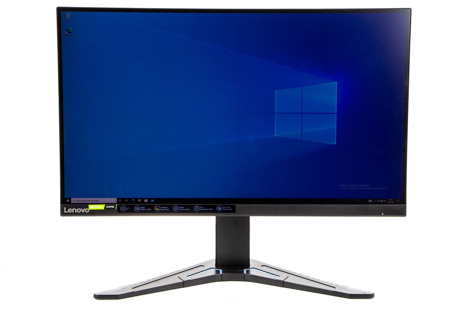 Lenovo Legion G27q-20 - od frontu
