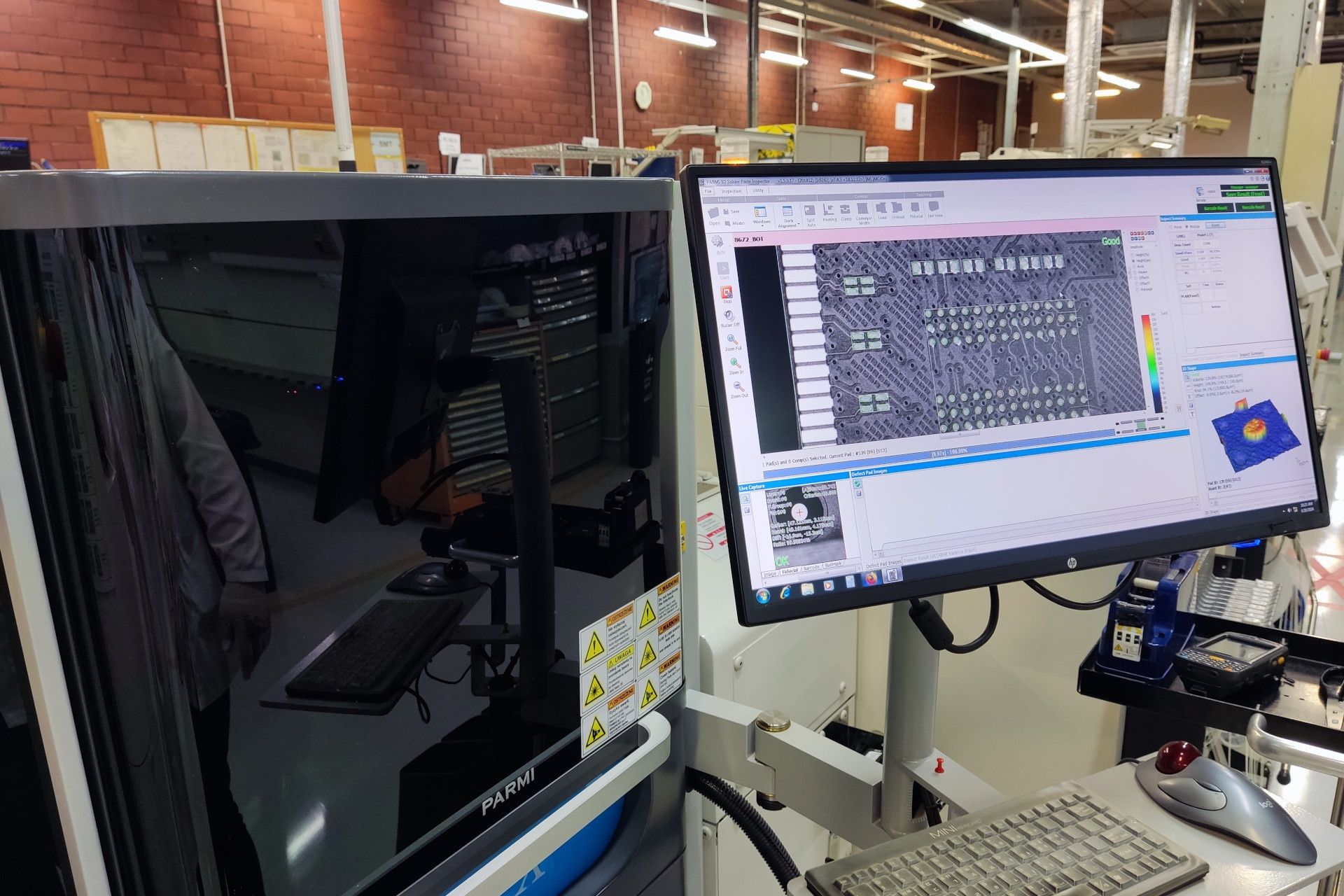 Wilk Elektronik - kontrola płytki PCB