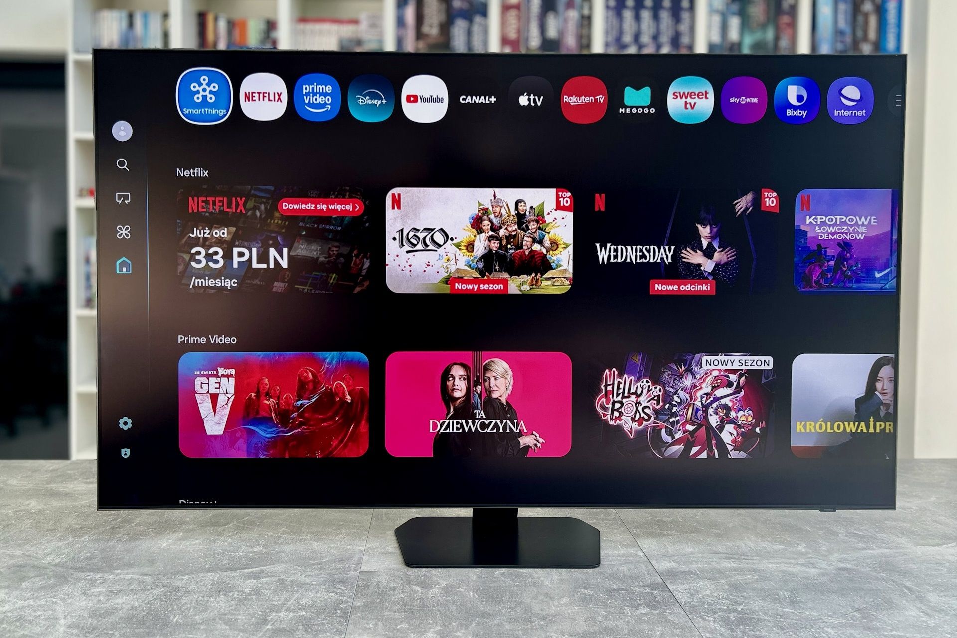 Samsung Neo QLED 65QN92F - od frontu