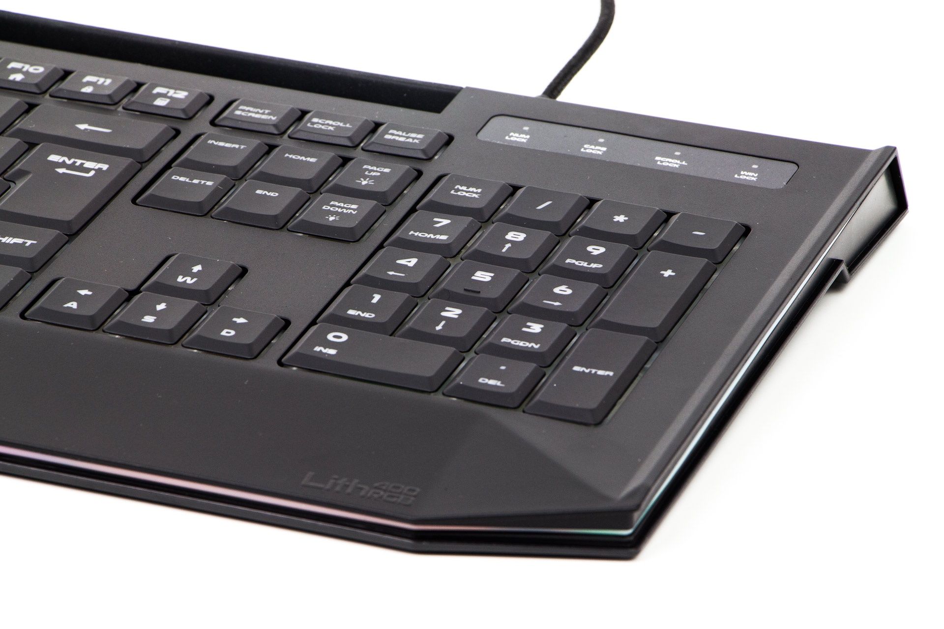 Genesis Lith 400 RGB - miejsce na smartfon