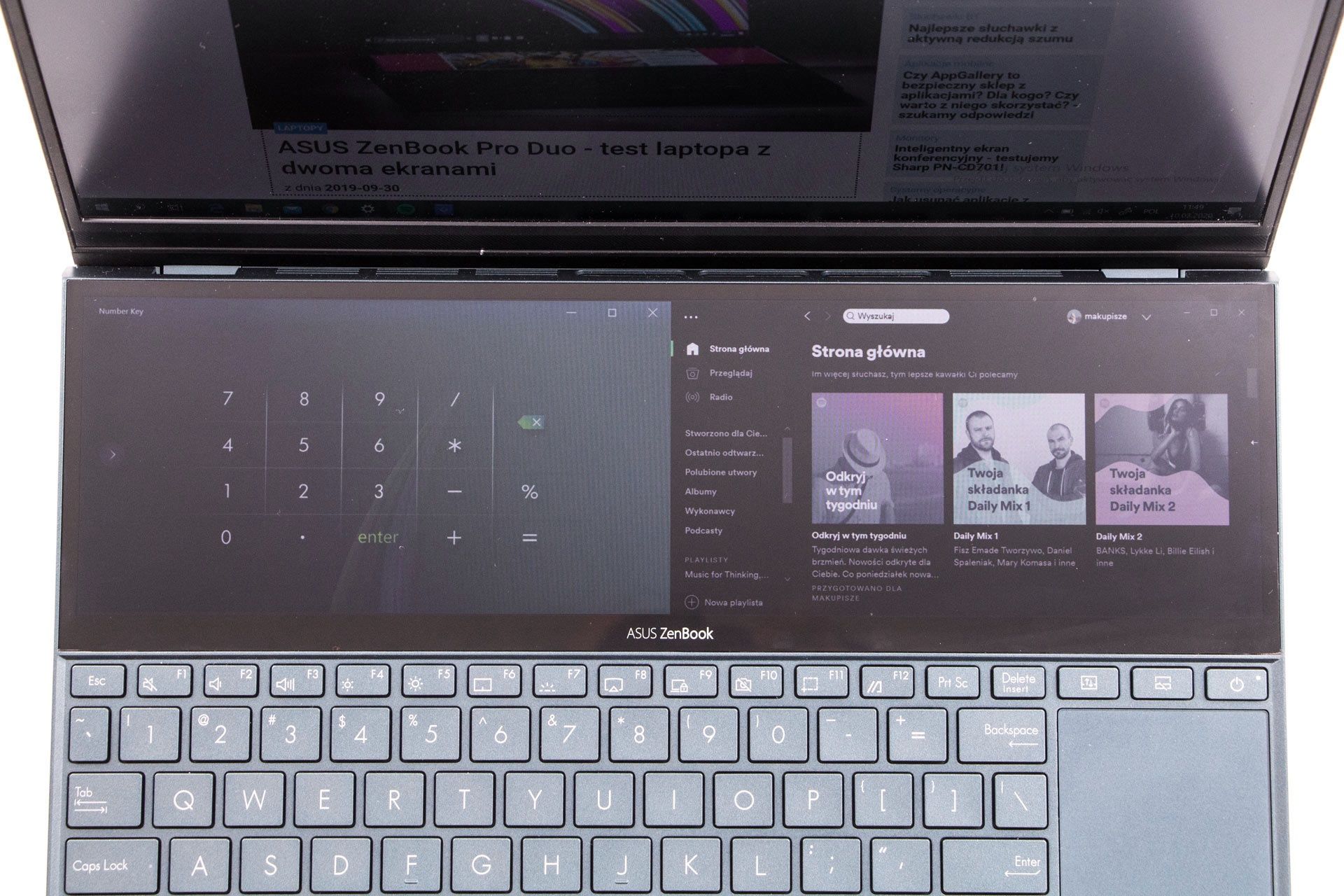 Asus ZenBook Duo 14 ScreenPad Plus