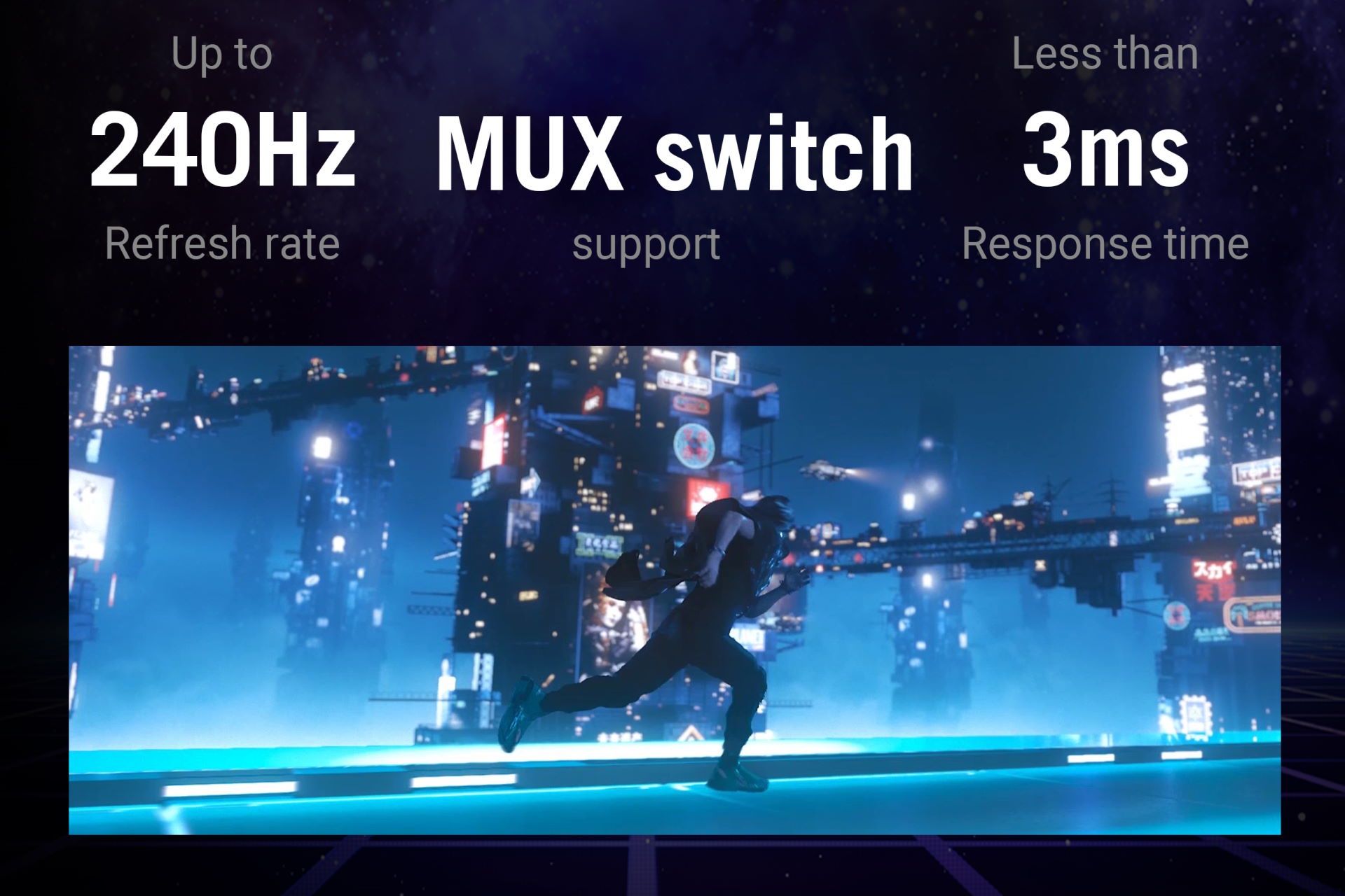 ASUS ROG Nebula HDR - szybkość matrycy