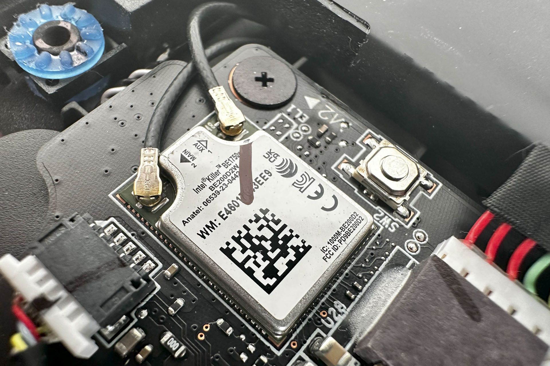 MSI Prestige 16 AI Evo - moduł Wi-Fi