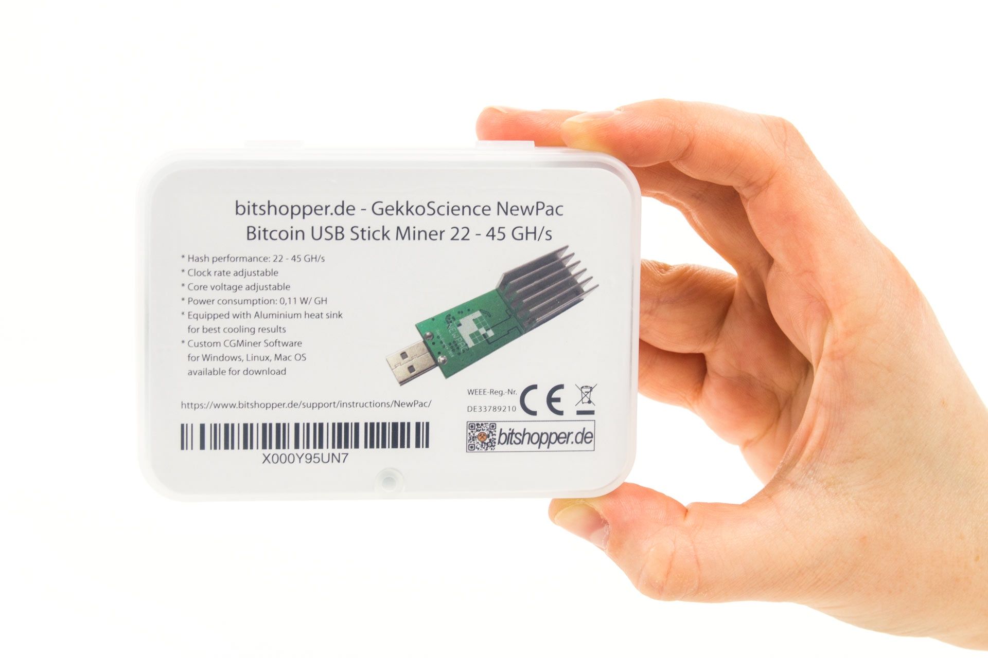 GekkoScience NewPac - pudełko