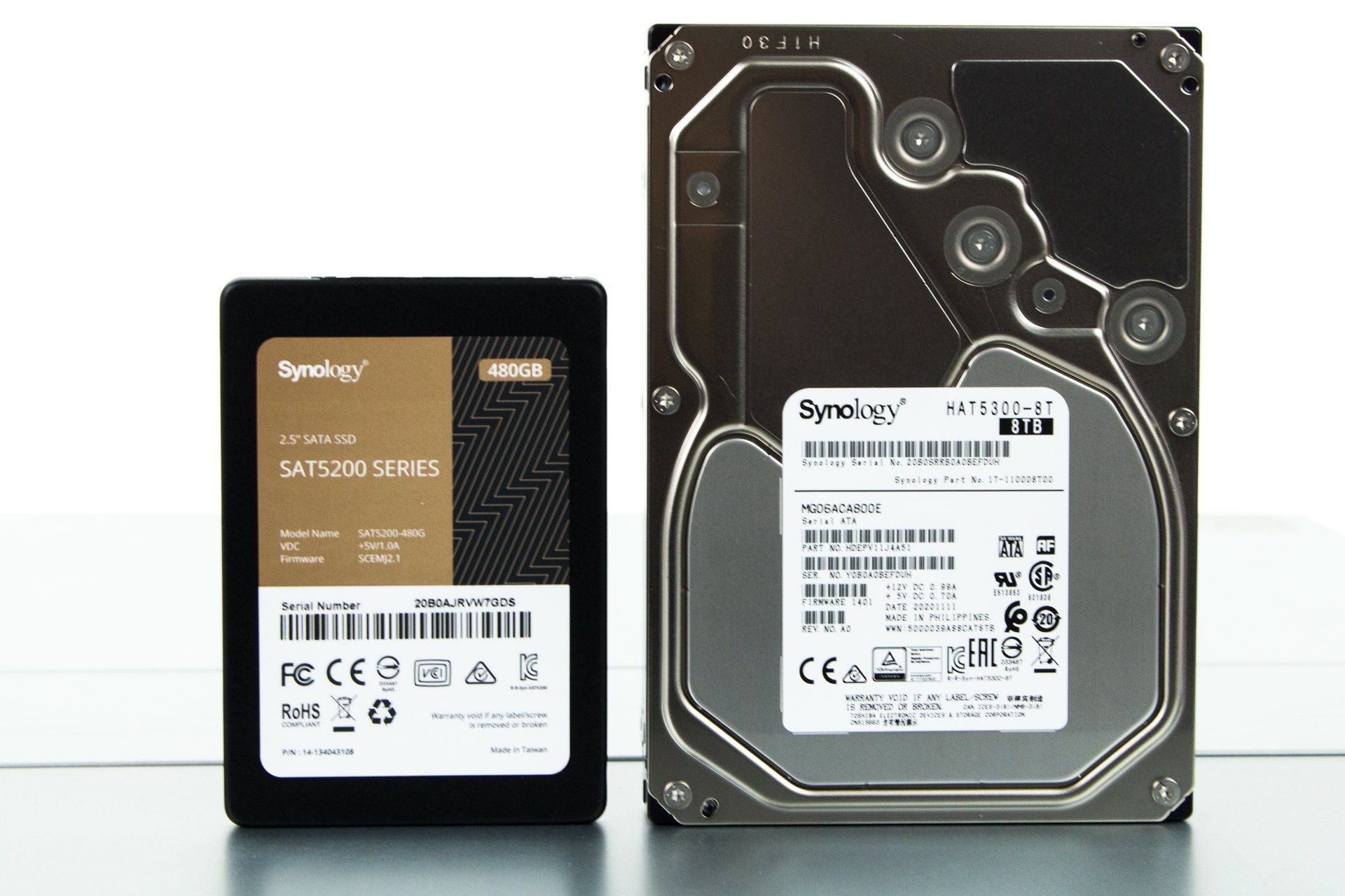 Synology - nowe dyski do serwerów
