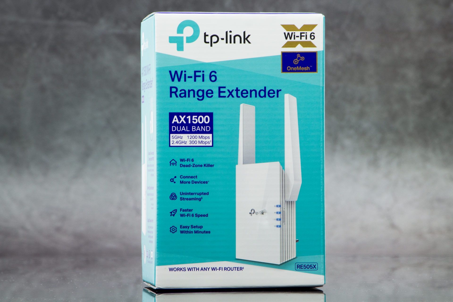 TP-Link RE505X - piękny kartonik