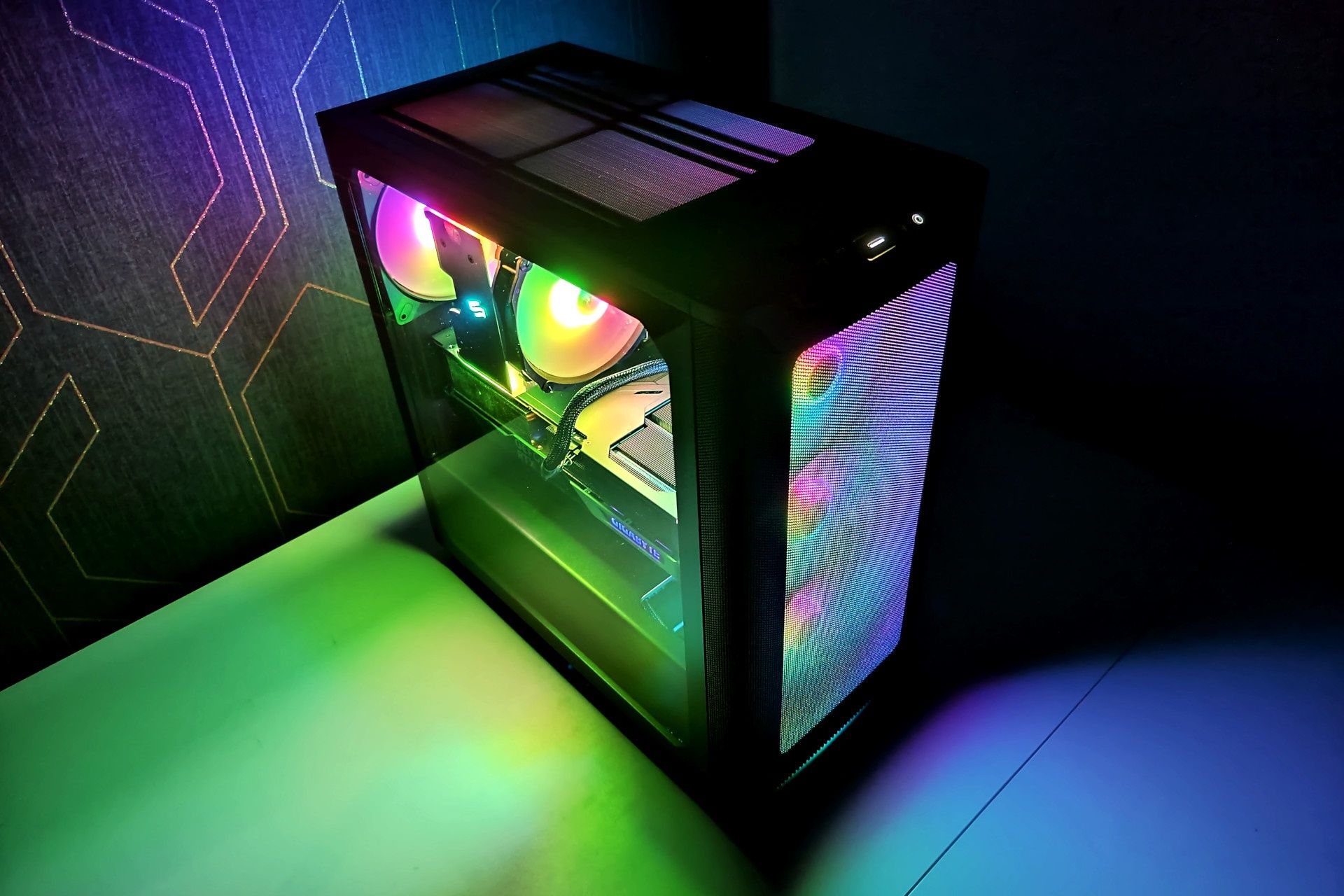 be quiet! Pure Base 501 LX - podświetlenie LED