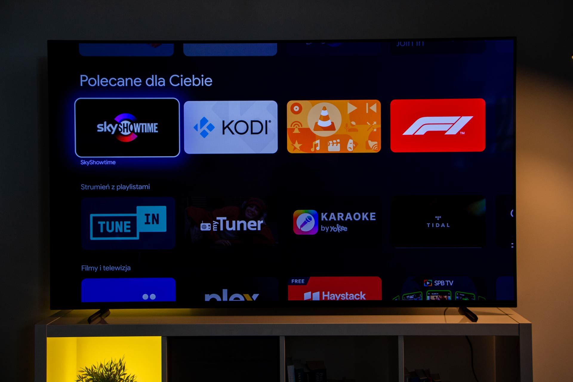 Sony BRAVIA XR-65A80L - aplikacje