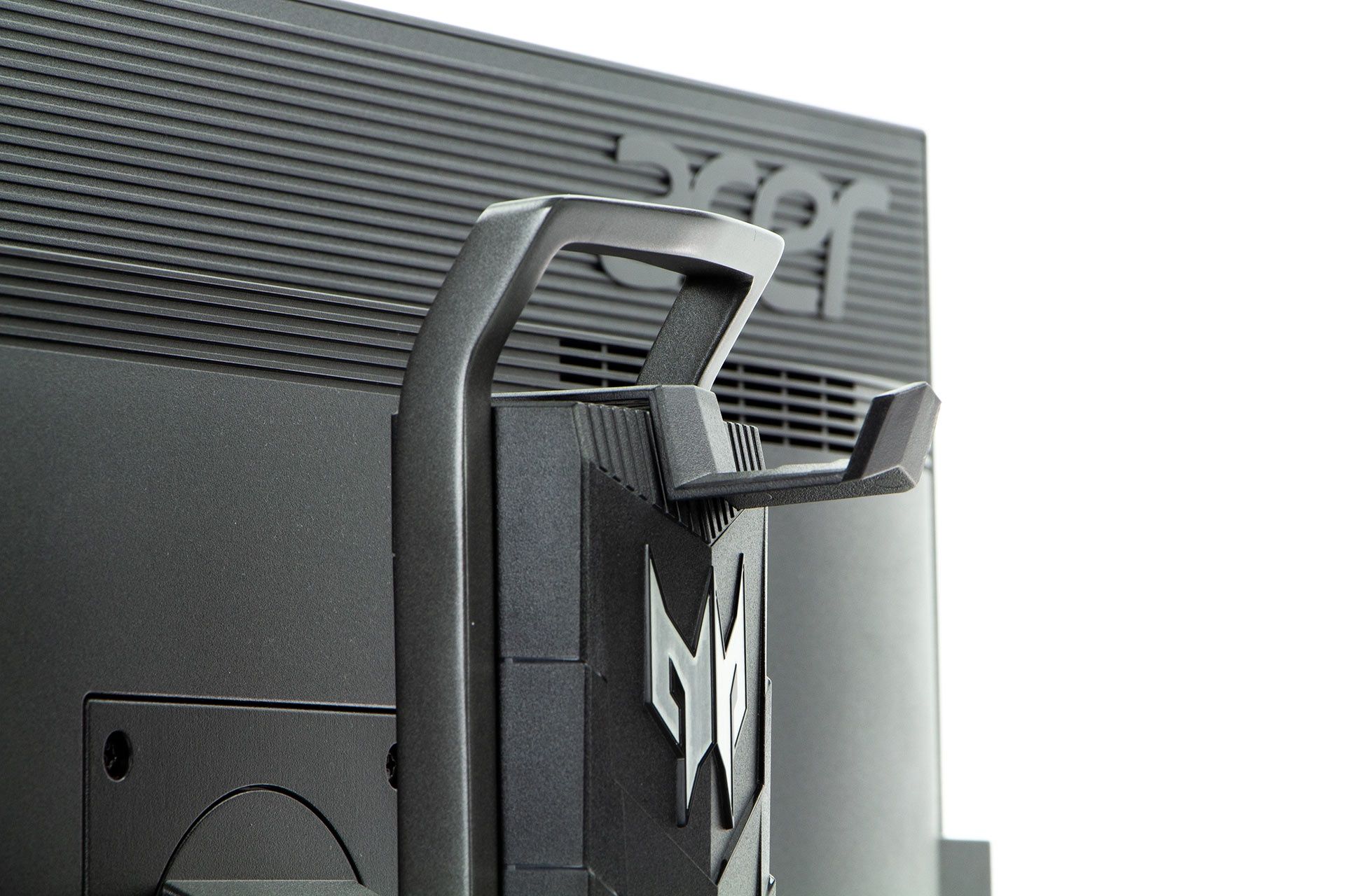 Acer Predator XB323U - wieszka na słuchawki