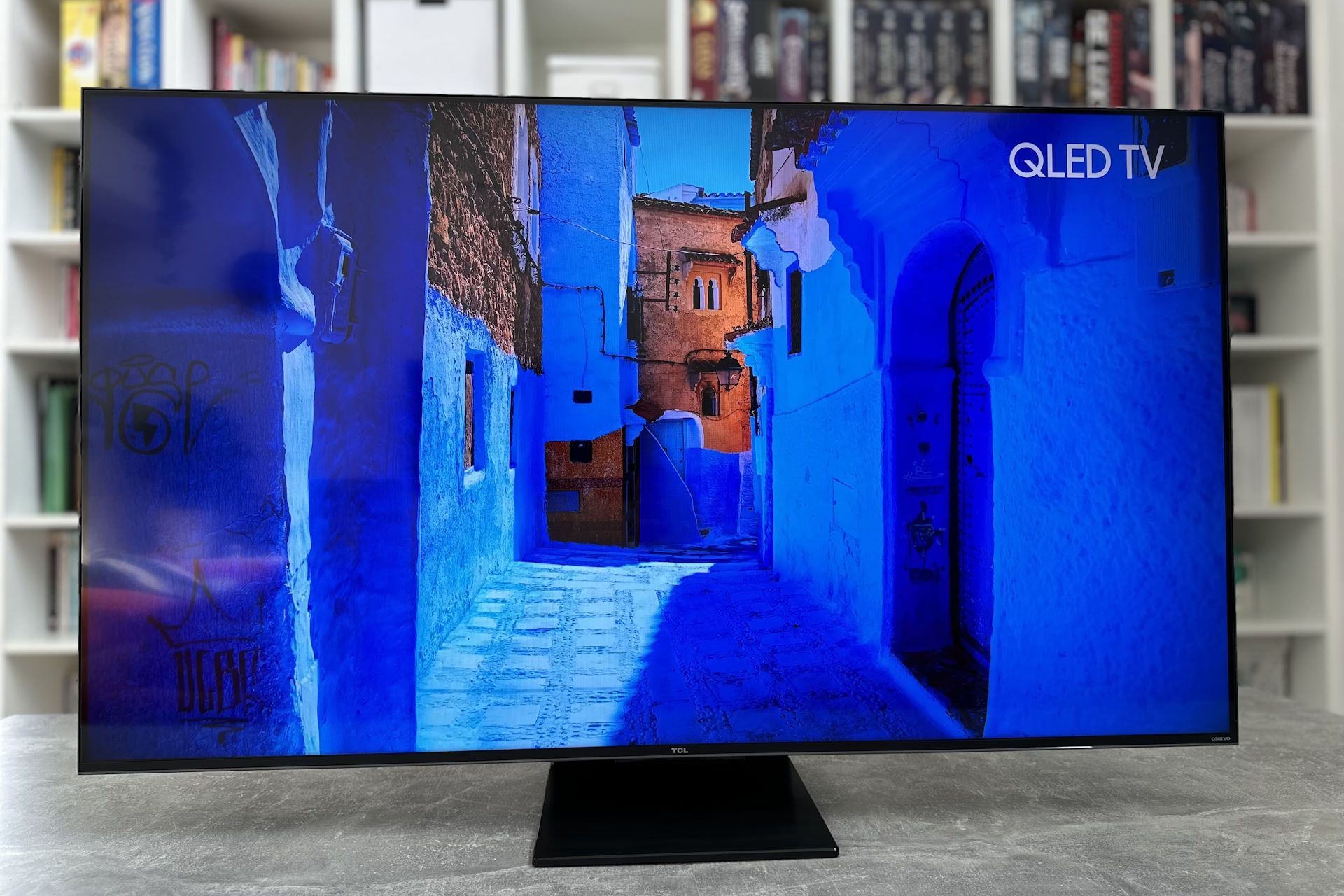 TCL 55C805 - na wprost