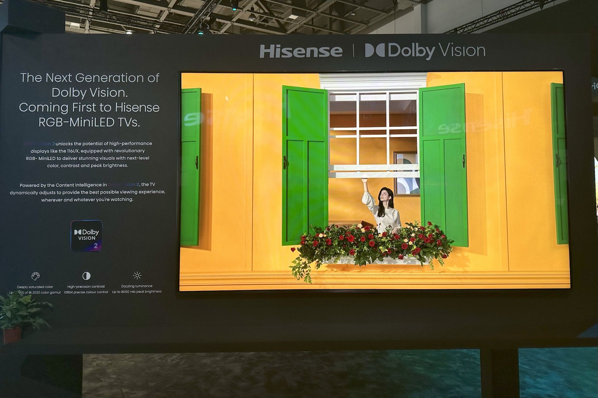 Hisense na IFA 2025 - Dolby Vision 2.0