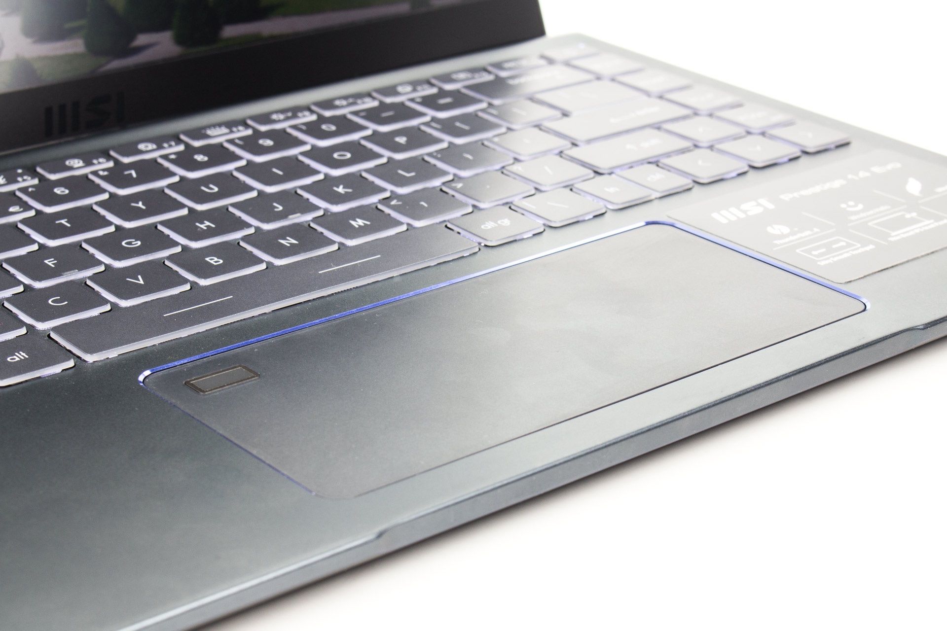 MSI Prestige 14 Evo - Touchpad