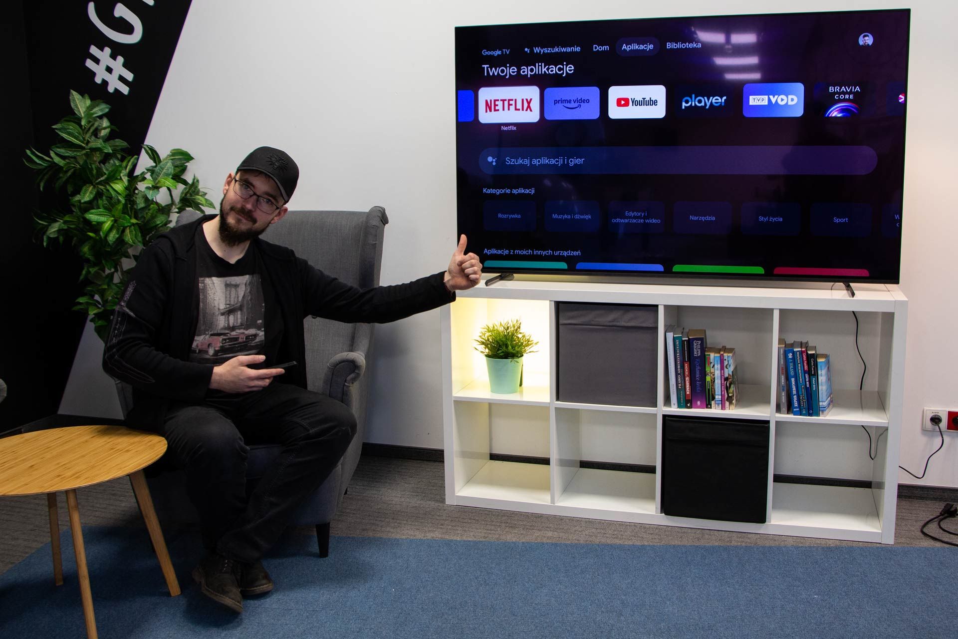 Sony BRAVIA XR-65A80L - pierwsza konfiguracja