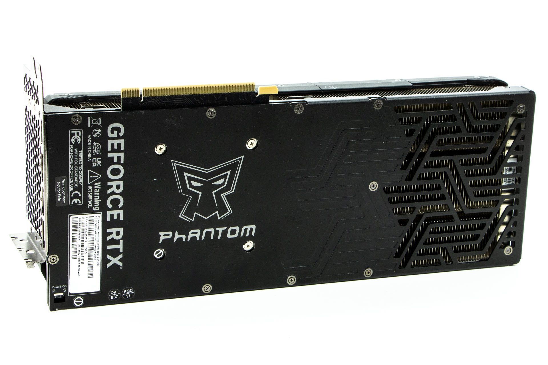 Gainward GeForce RTX 4090 Phantom GS - backplate