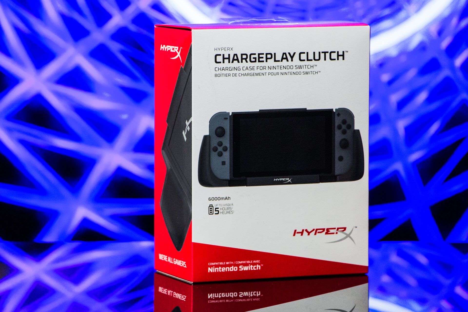 HyperX ChargePlay Clutch - ładowarka i uchwyt do Nintendo Switch w jednym
