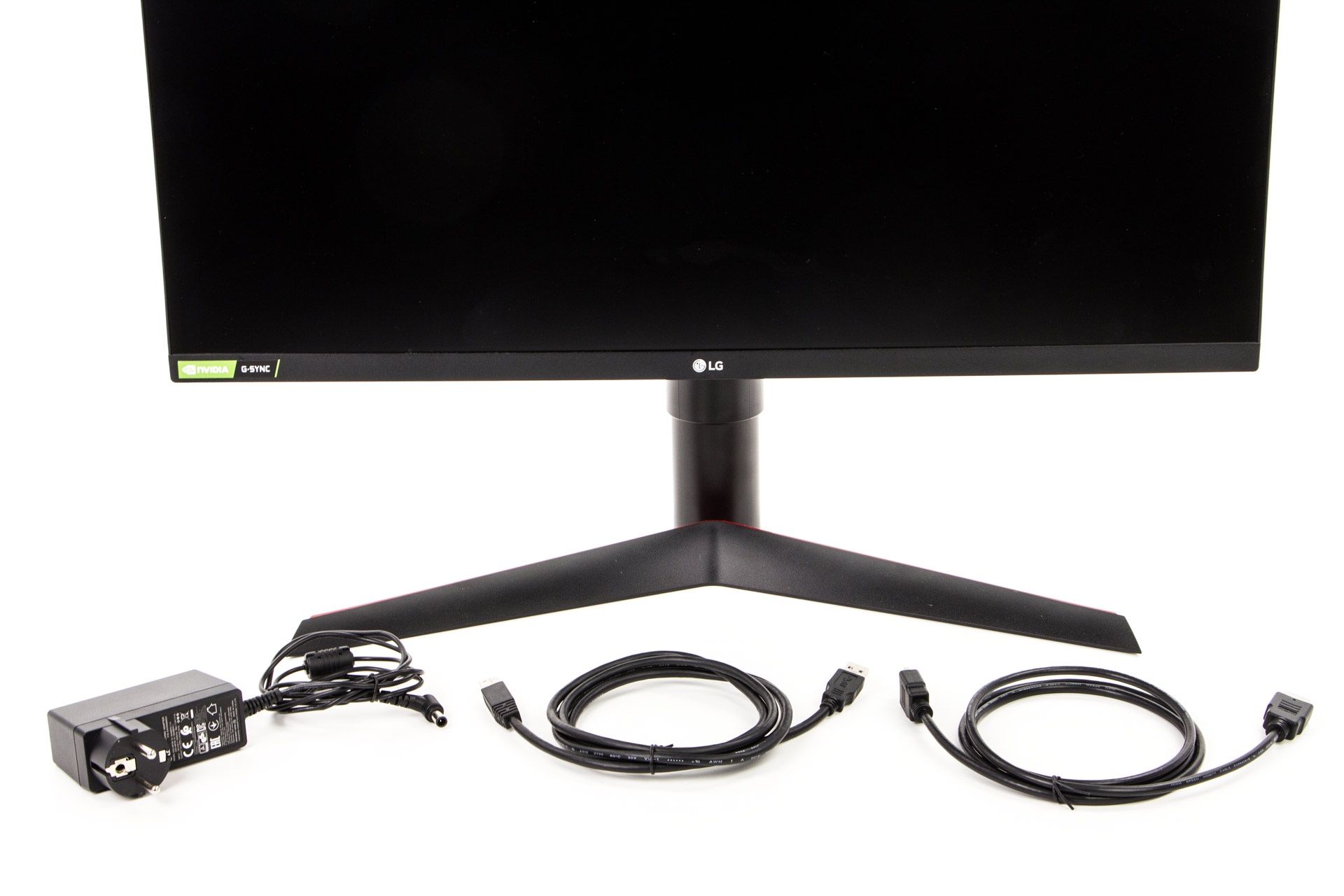 LG 27GN750-B - zawartość zestawu