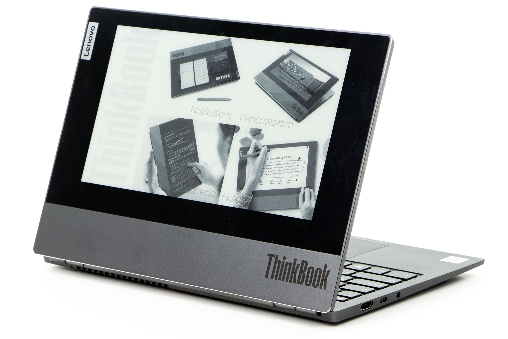 Lenovo ThinkBook Plus tył profil