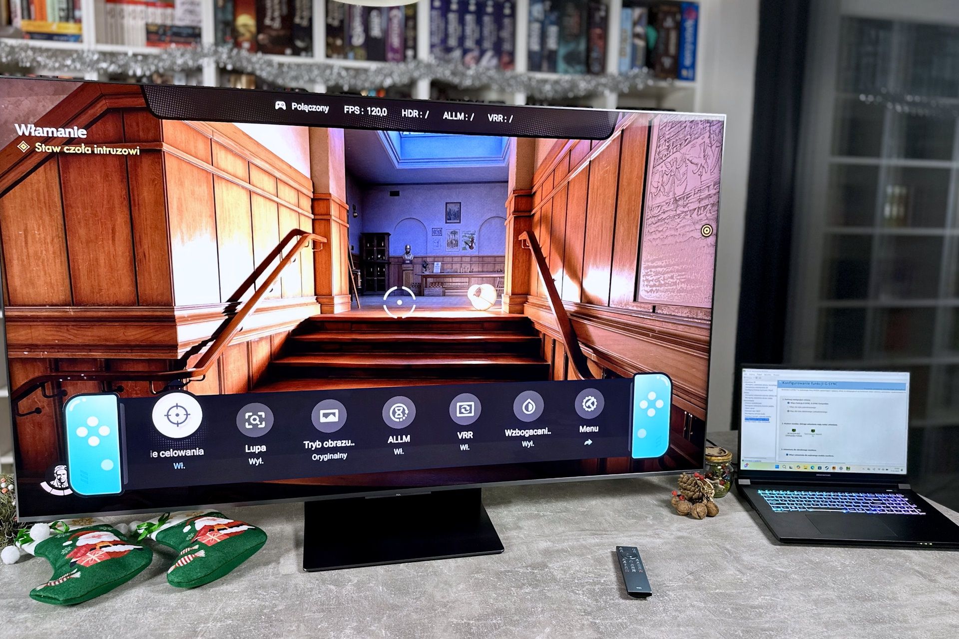 TCL 65C8K - panel graacza