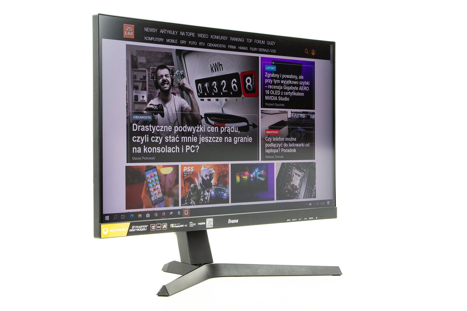 iiyama G-Master GB2790QSU - z profilu