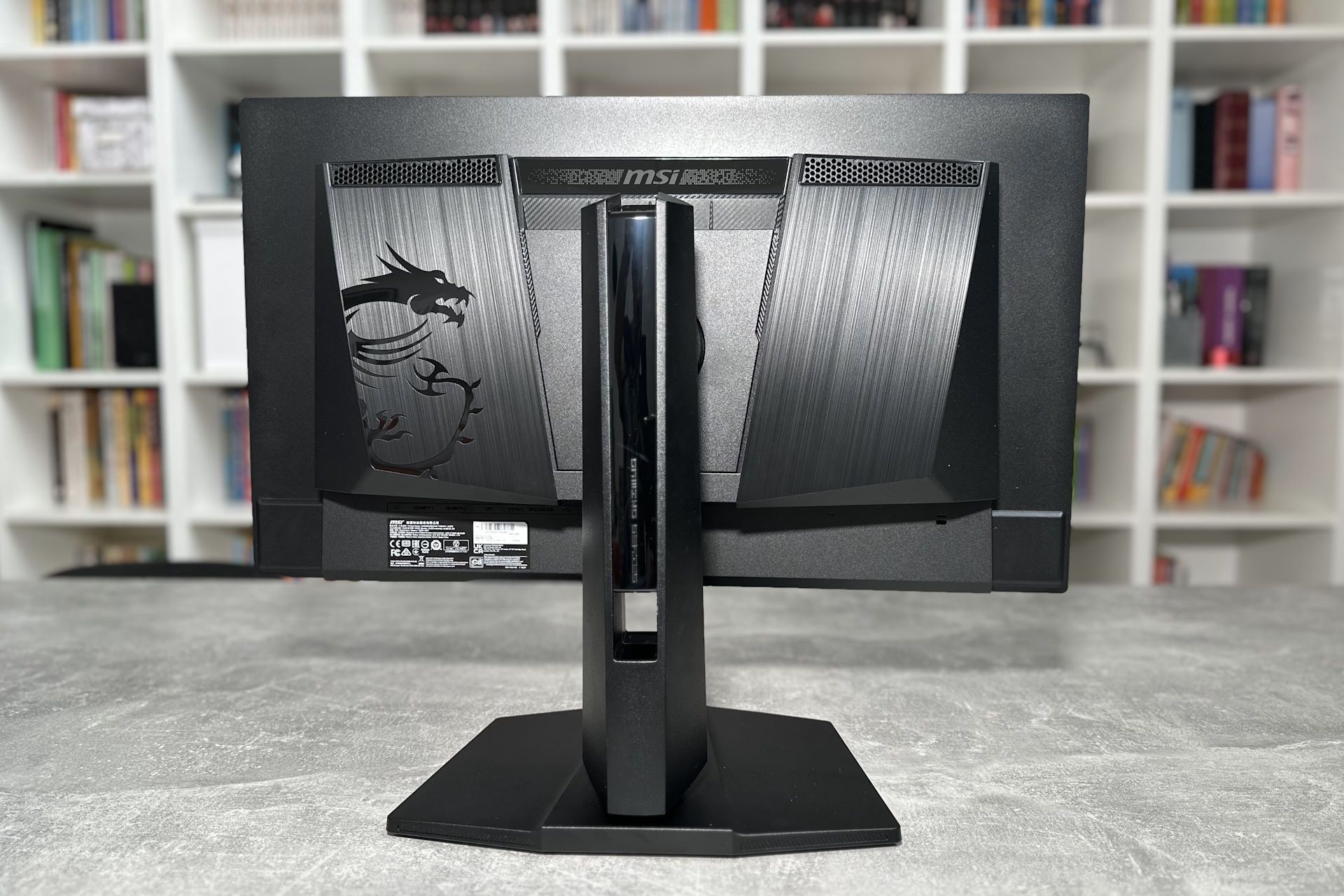 MSI MPG 271QRX QD-OLED - z tyłu