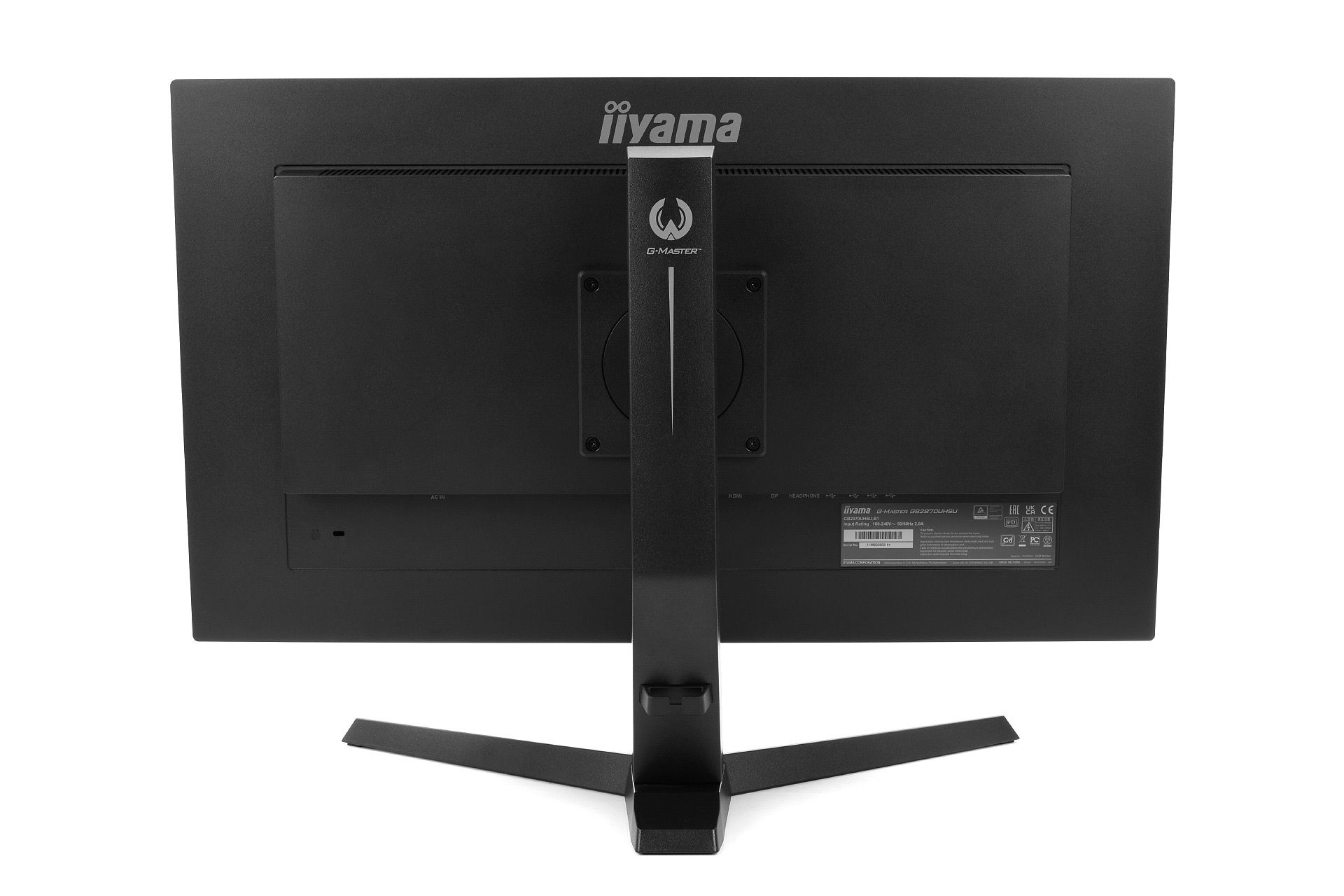 iiyama G-Master GB2870UHSU Red Eagle - z tyłu