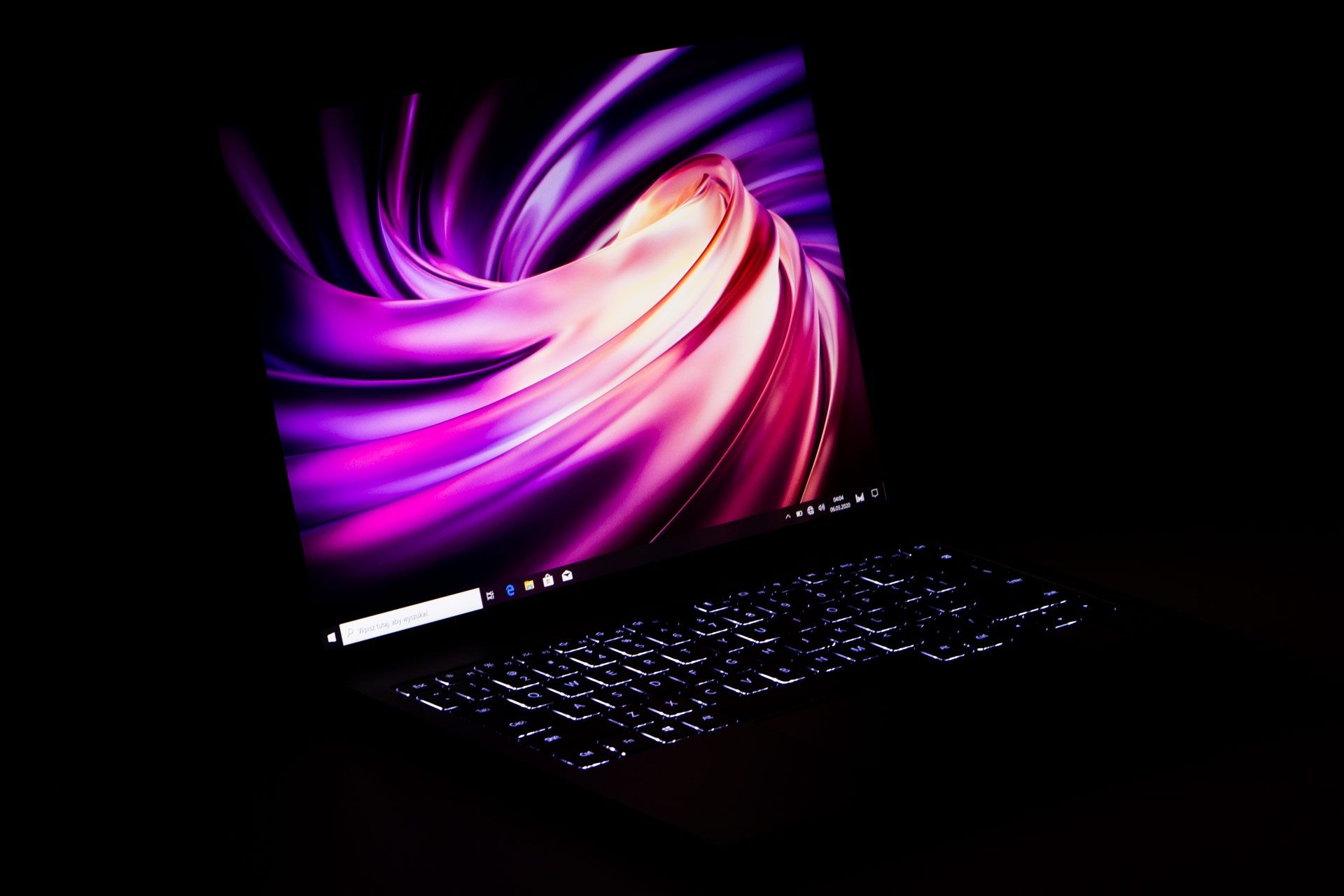 Huawei MateBook X PRO - podświetlenie klawiatury