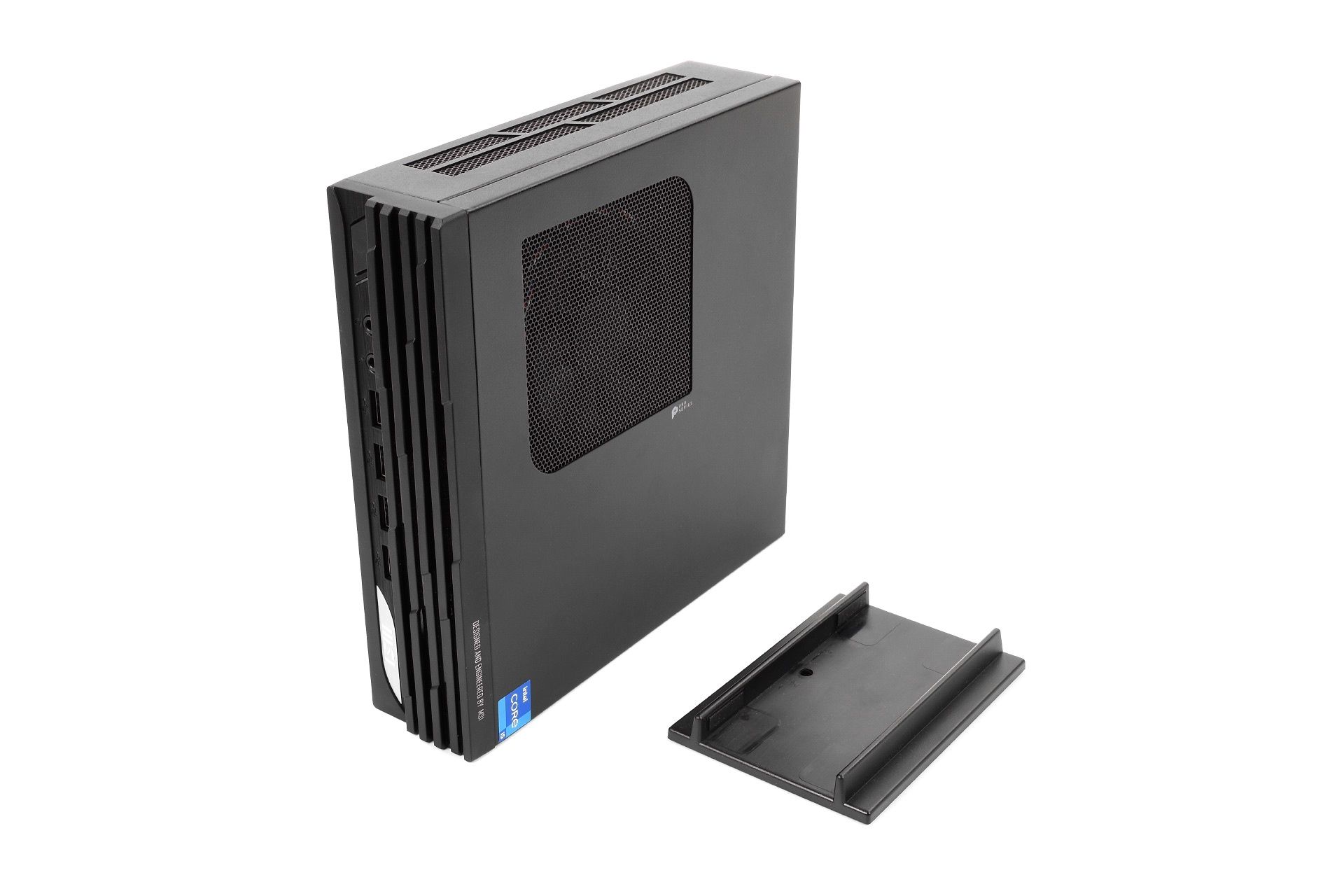 MSI PRO DP21-11M - na stojąco z podstawką