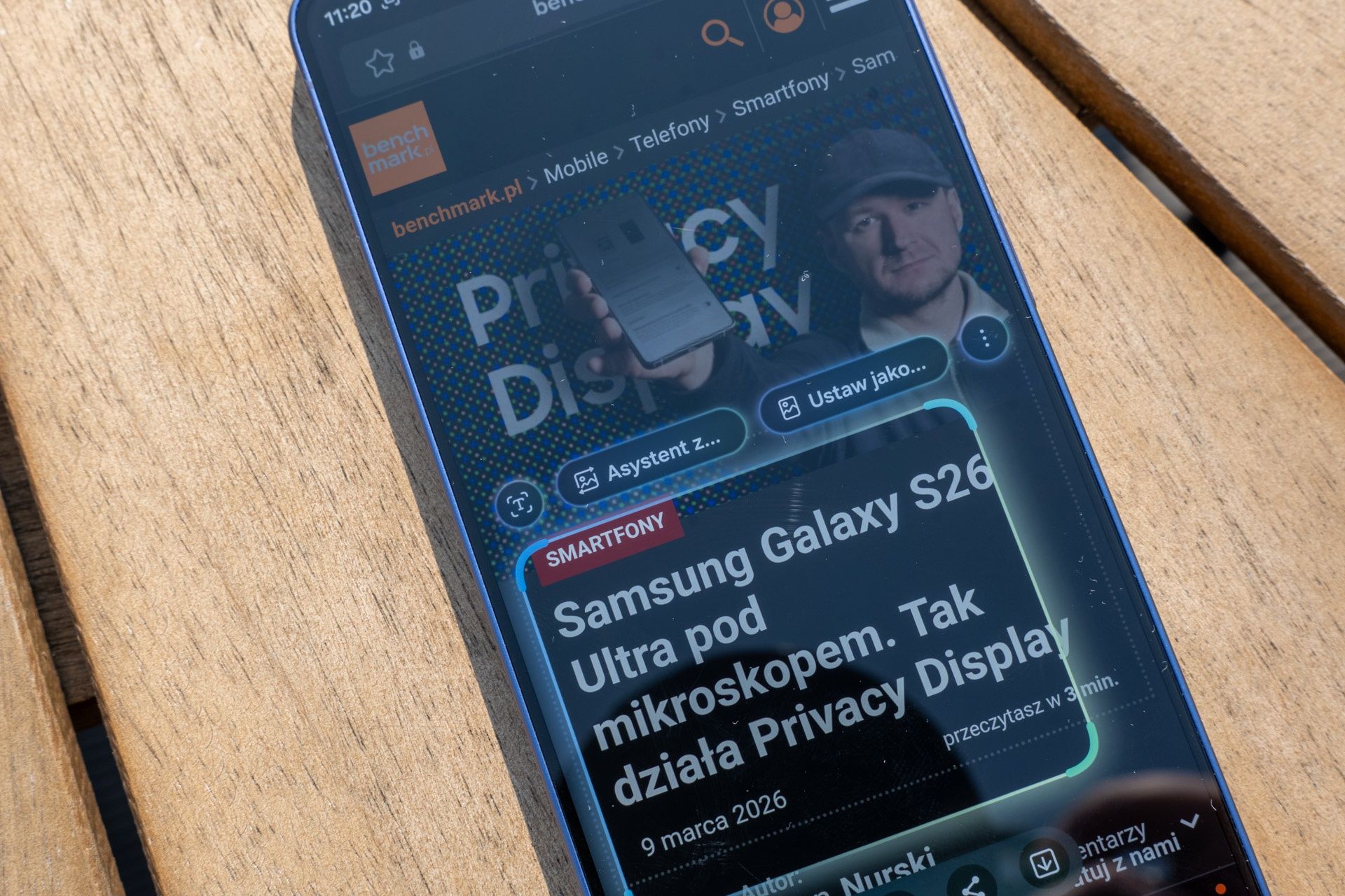 Samsung Galaxy S26 - funkcje zaznaczania