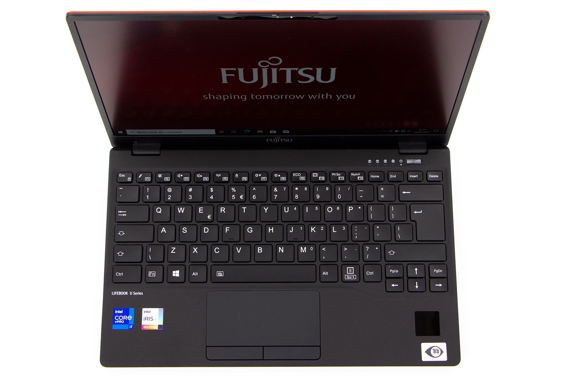 Fujitsu Lifebook U9311 - klawiatura i touchpad
