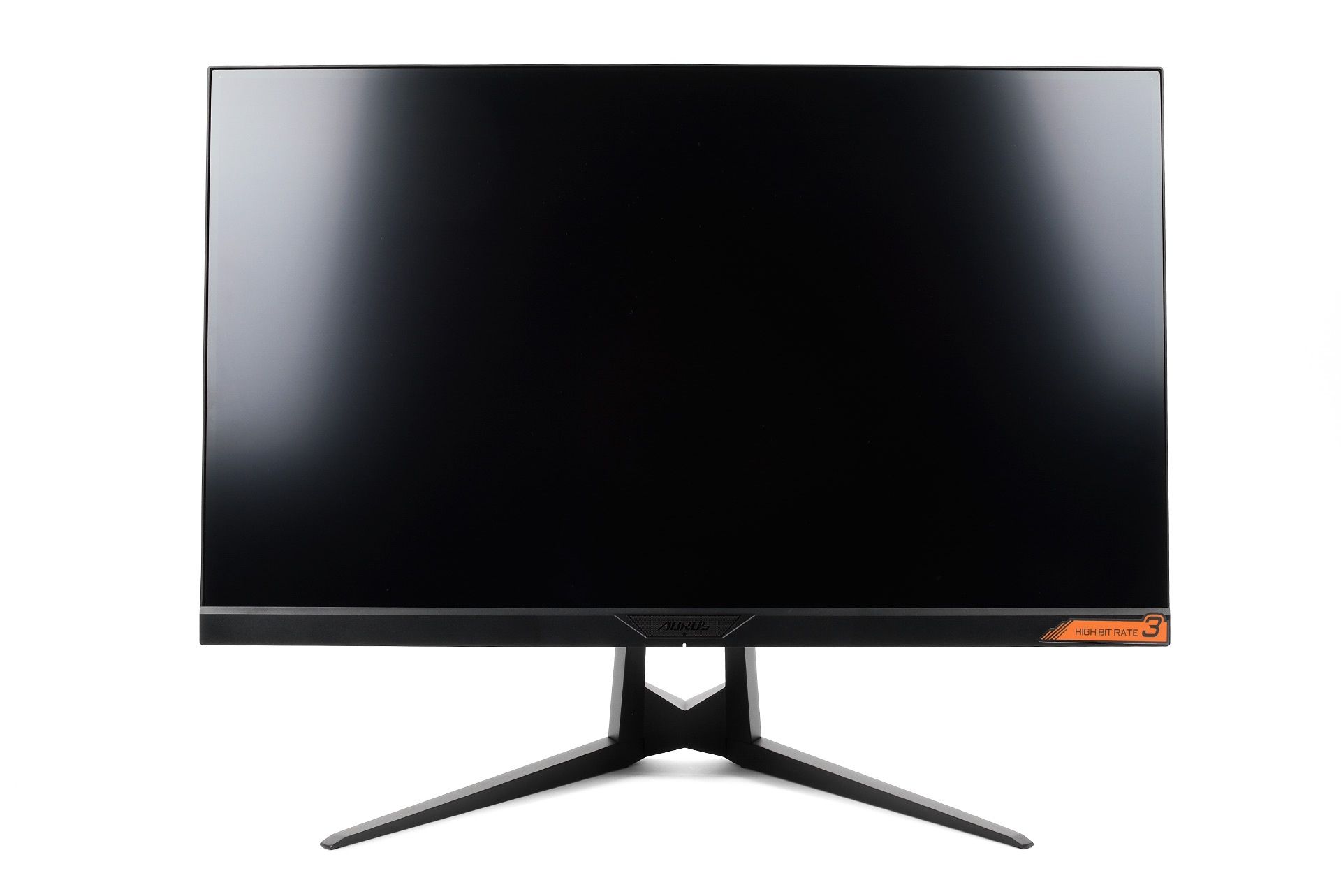 Gigabyte Aorus FI27Q-X - widok od przodu
