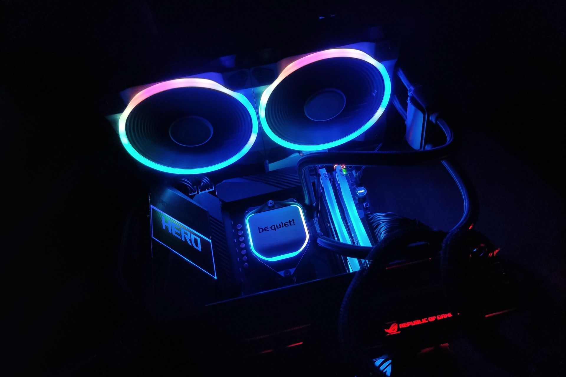 be quiet! Pure Loop 2 FX 280 - podświetlenie RGB LED