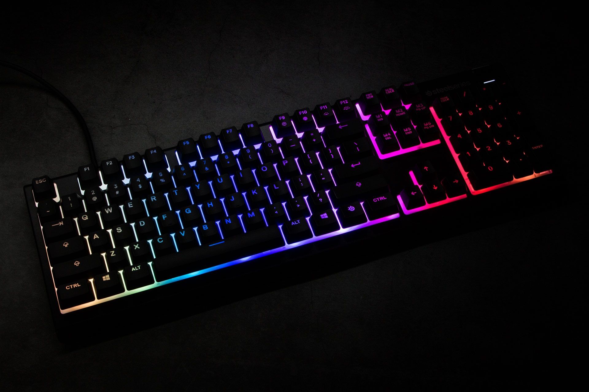 SteelSeries APEX 3 podświetlenie