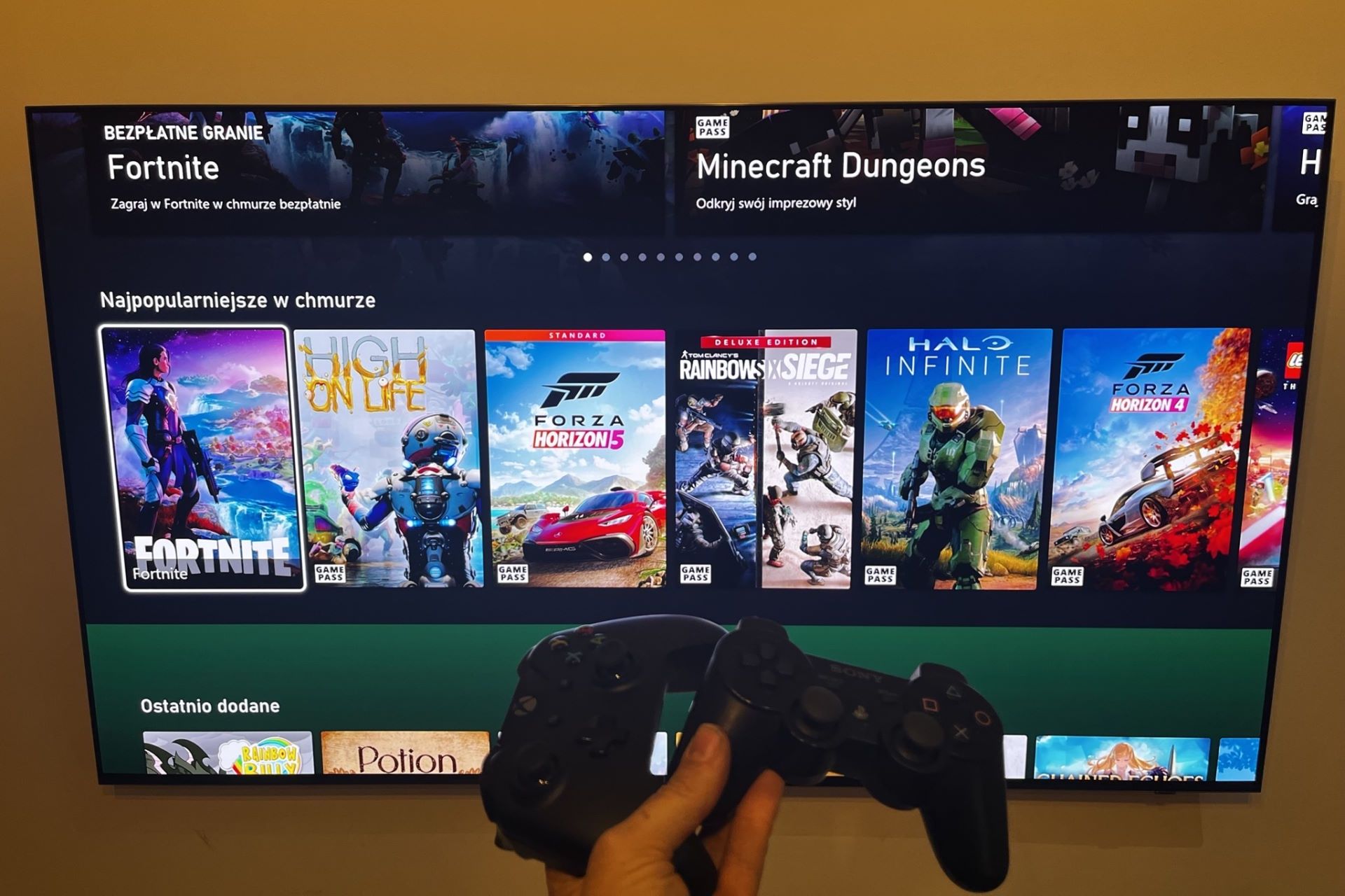Samsung z 2022 - Aplikacja XBox