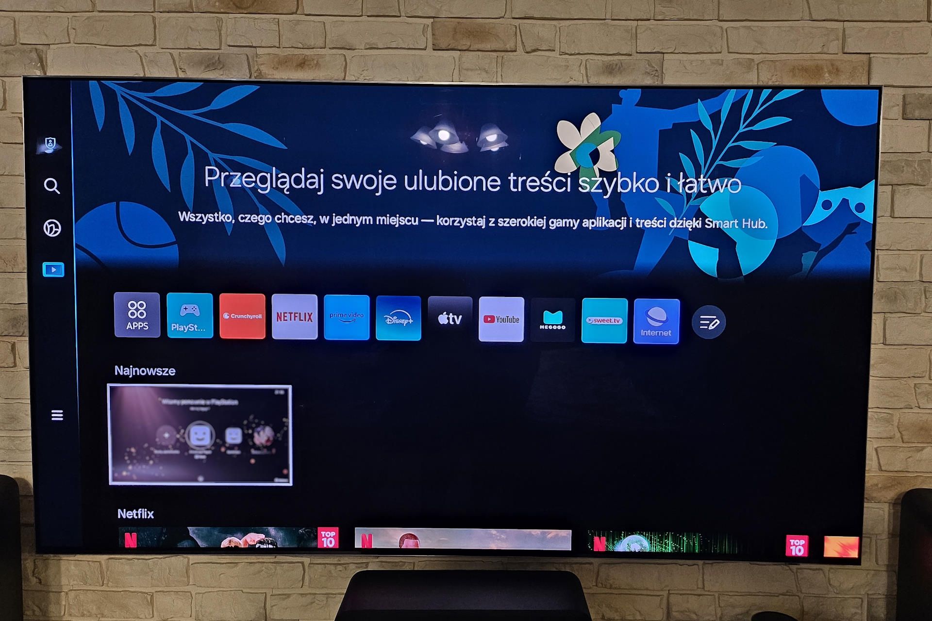 Samsung S95B 65 cali - Tizen 6.5