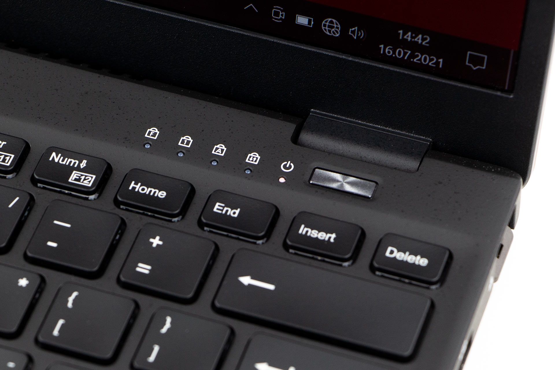 Fujitsu Lifebook U9311 - włącznik i diody