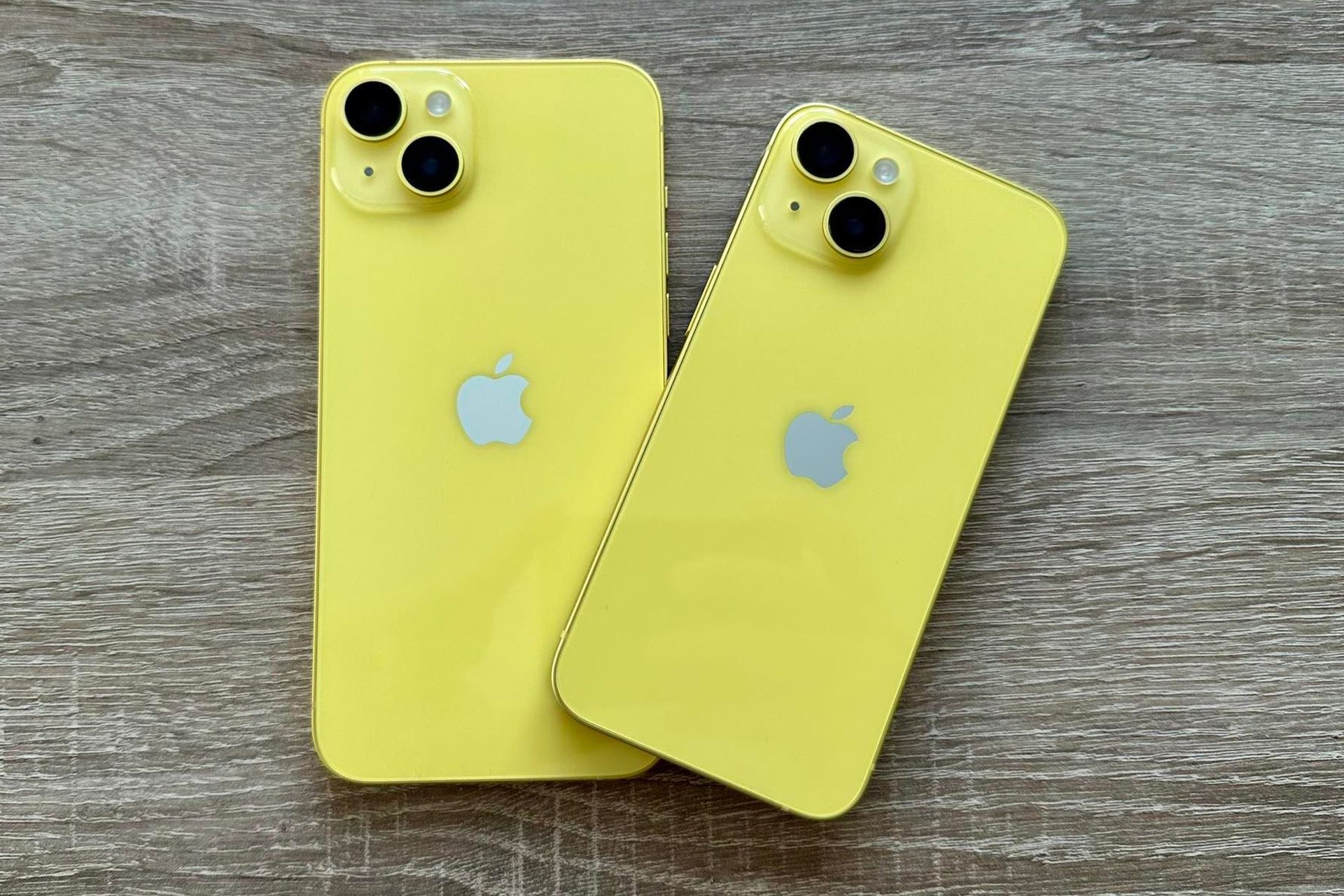 iPhone 14 i iPhone 14 plus żółty