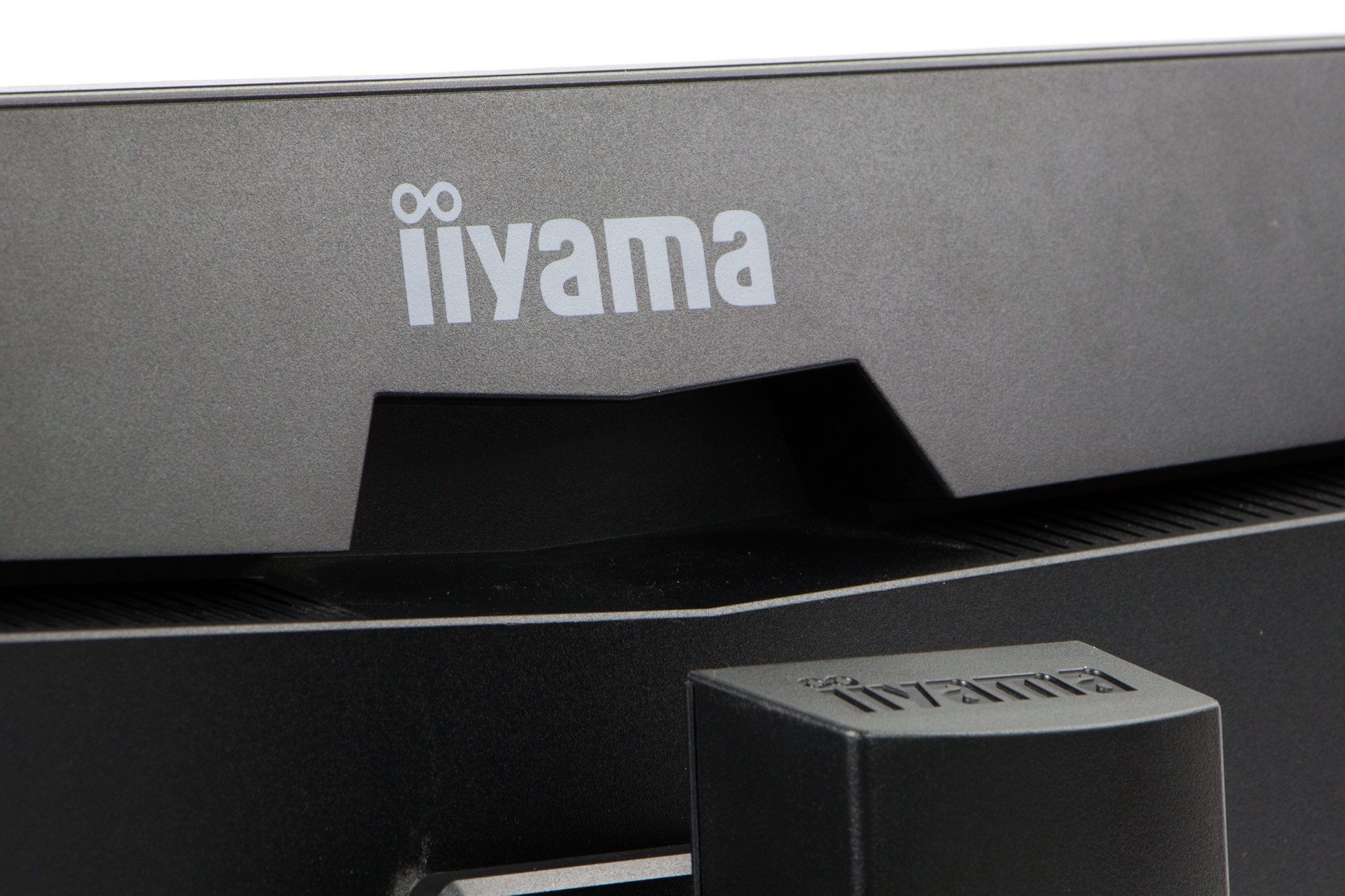 iiyama ProLite XUB3493WQSU - logo producenta na odwrocie monitora