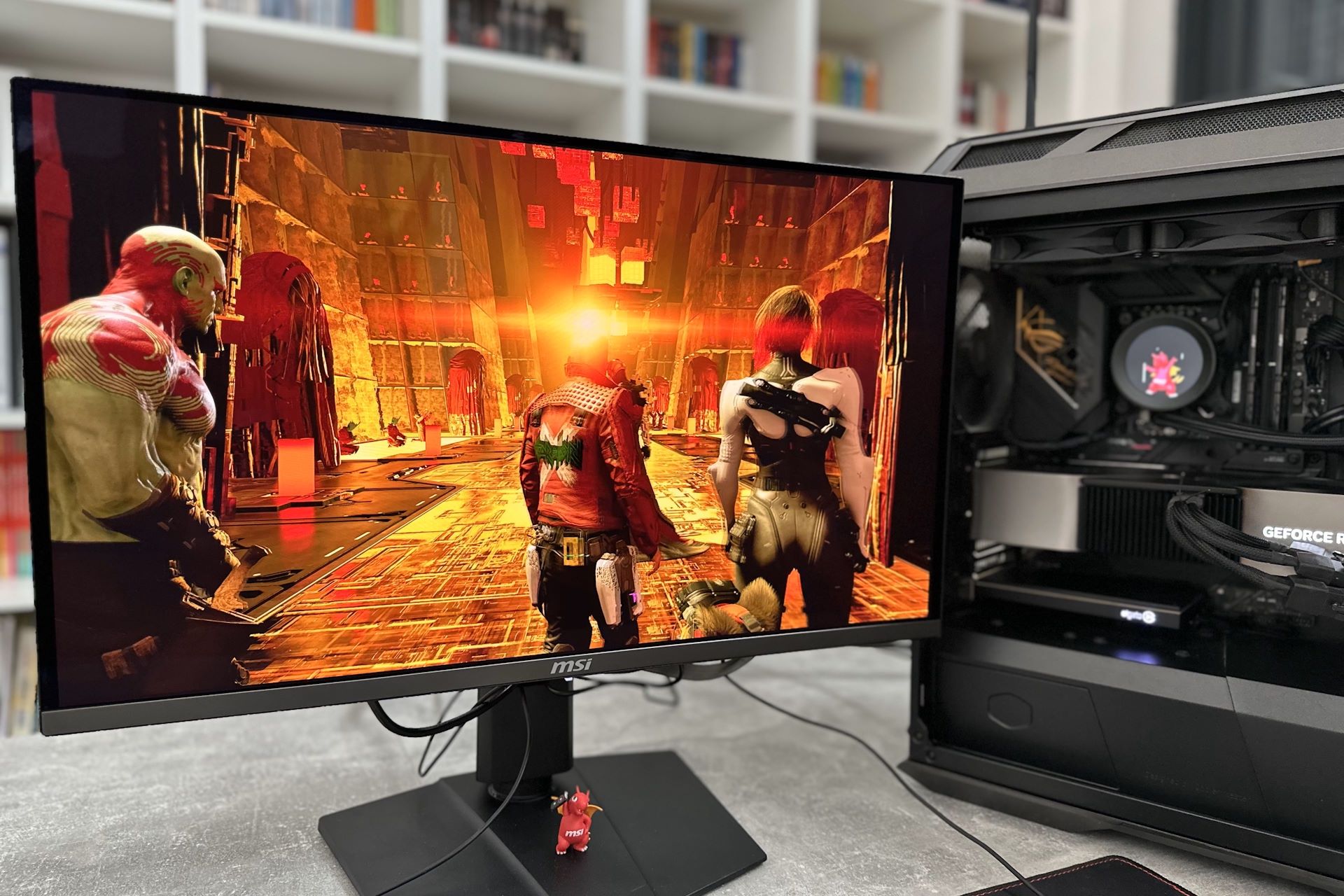 MSI MPG 271QRX QD-OLED - Guardiens of Galaxy
