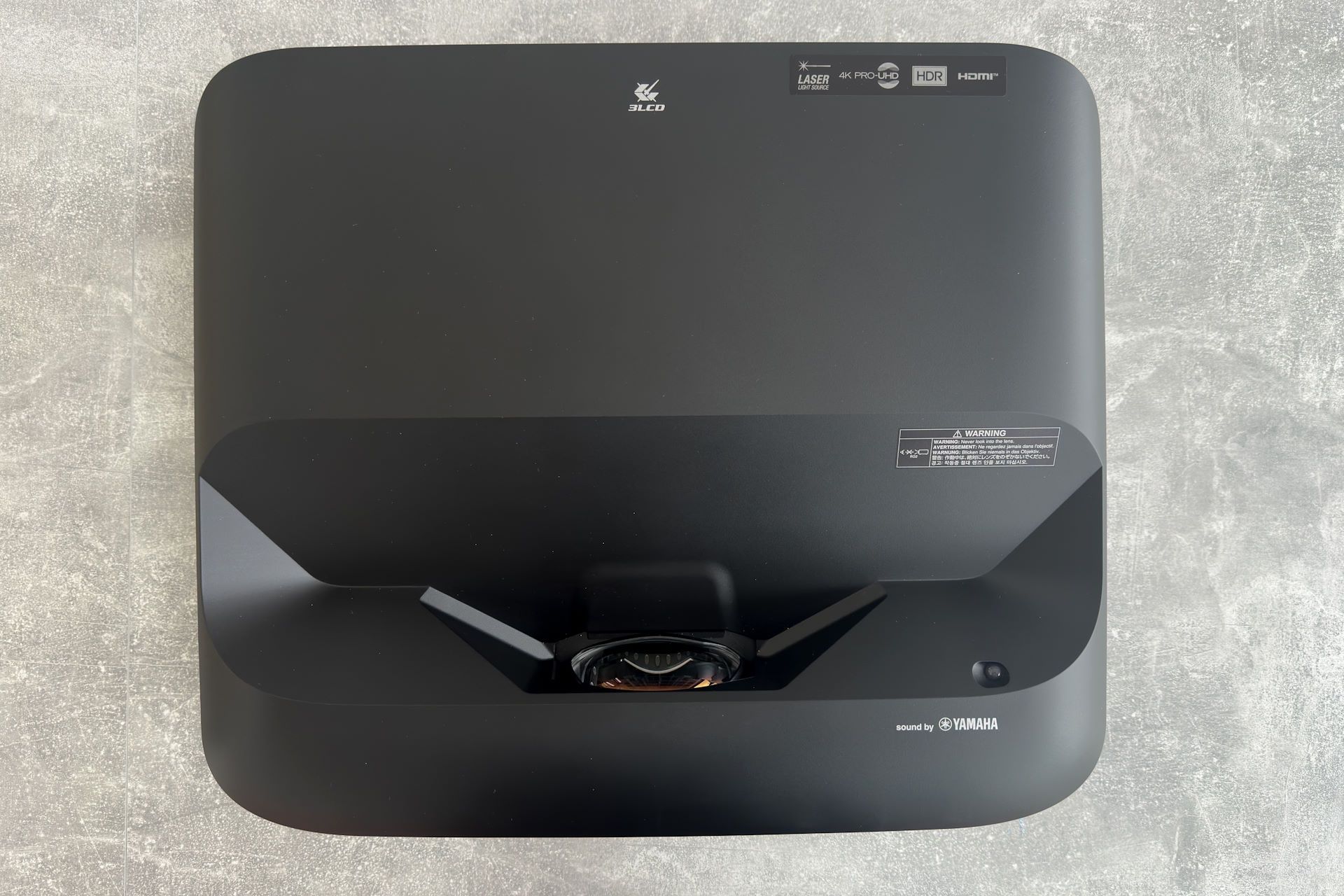 EPSON EH-LS650B - z góry