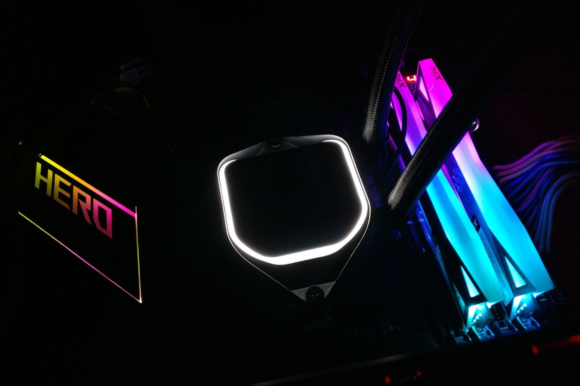 be quiet! Pure Loop 280 - podświetlenie LED