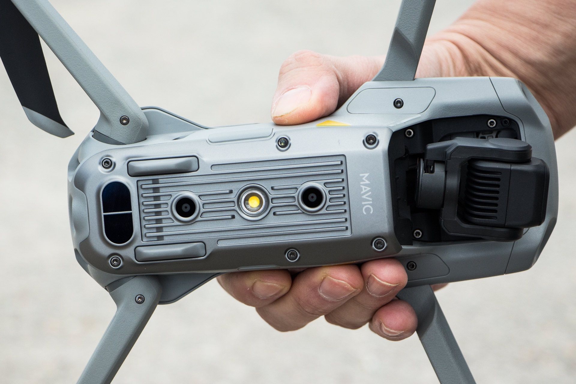 Dji Mavic Air 2 - spód drona