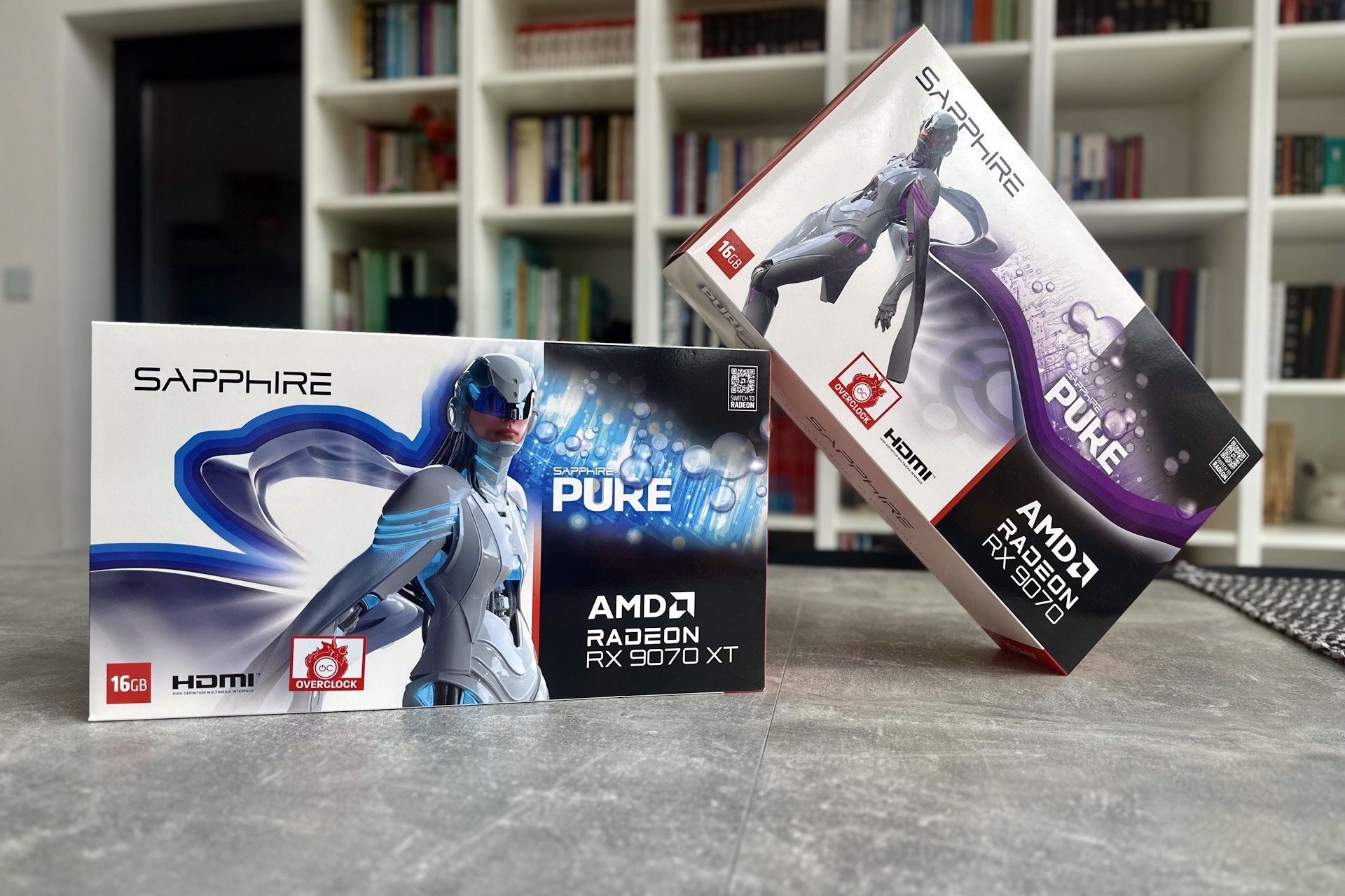 Sapphire Radeon RX 9070 XT Pure z mniejszym bratem (RX 9070)