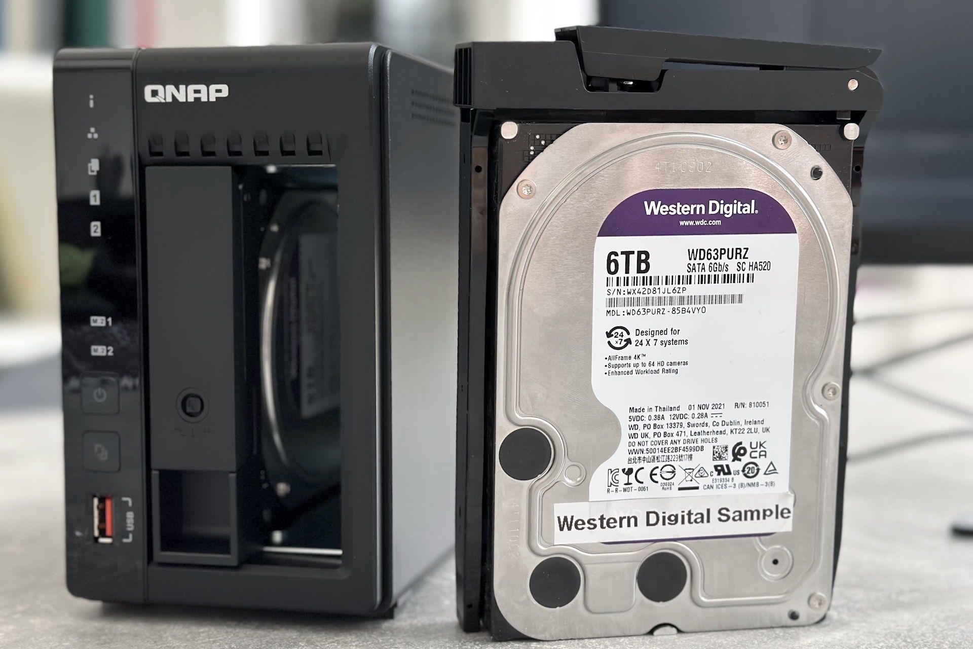 WD Purple w NAS QNAP
