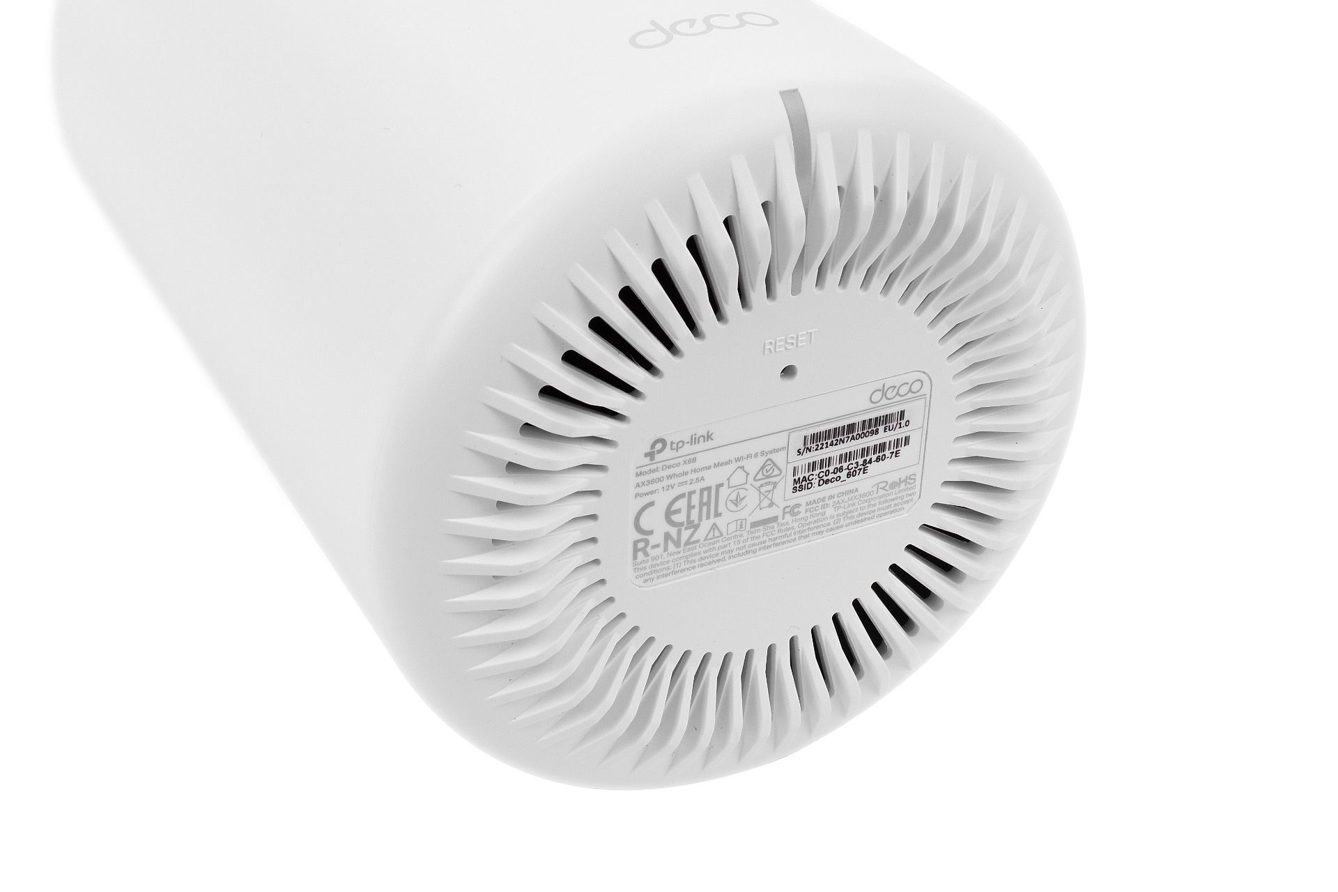 TP-Link Deco X68 - od spodu