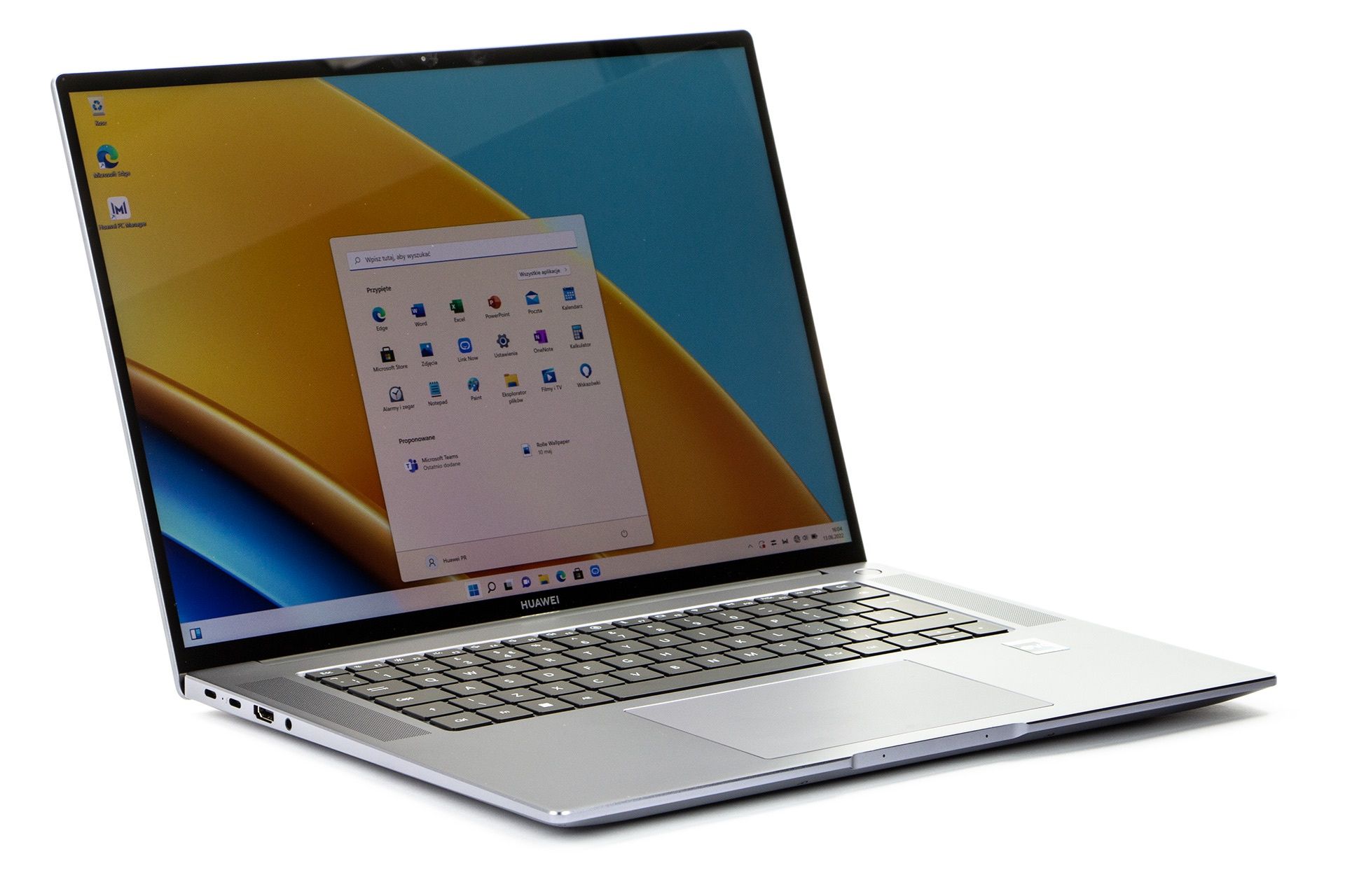 Huawei MateBook 16s - z profilu