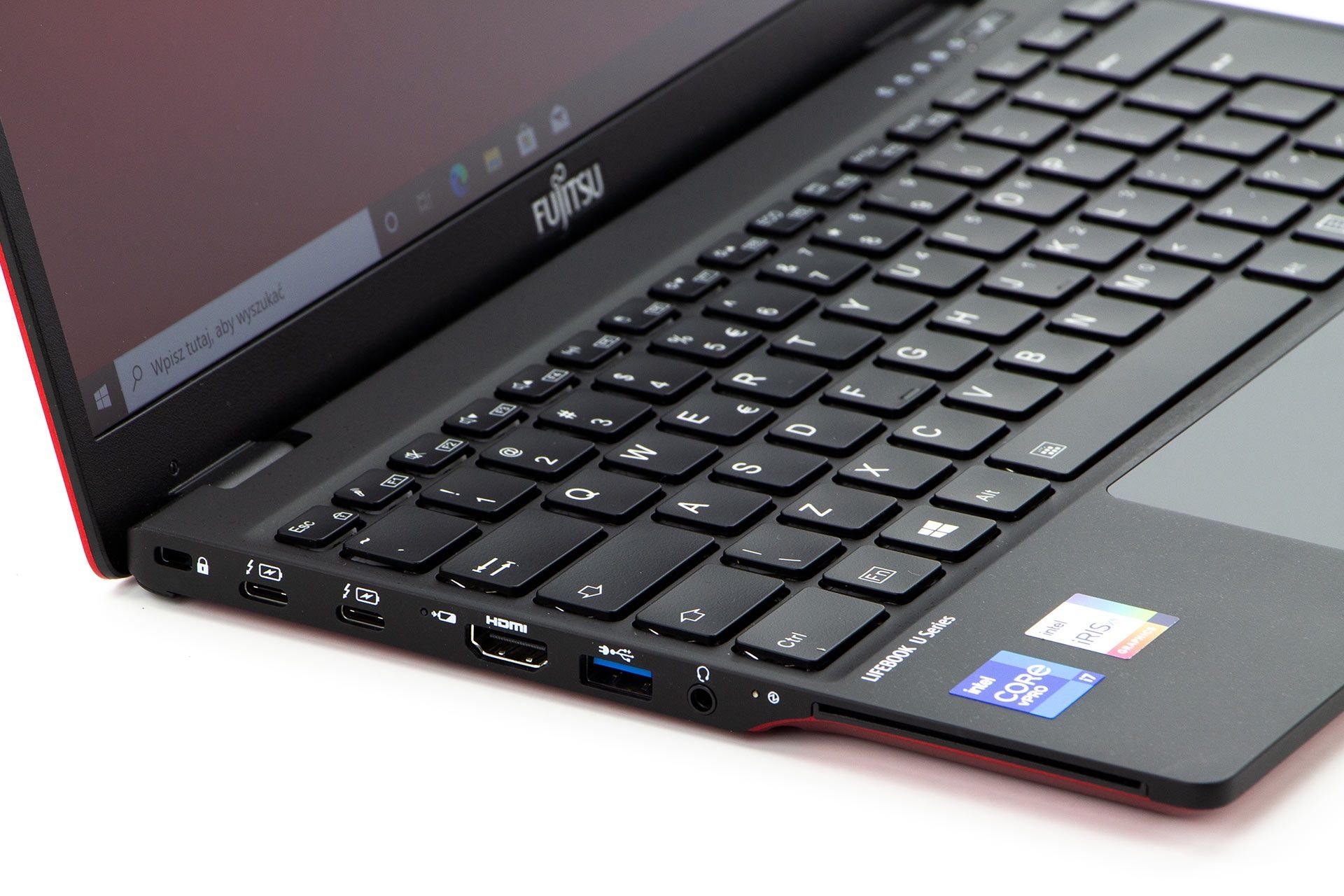 Fujitsu Lifebook U9311 - z lewej