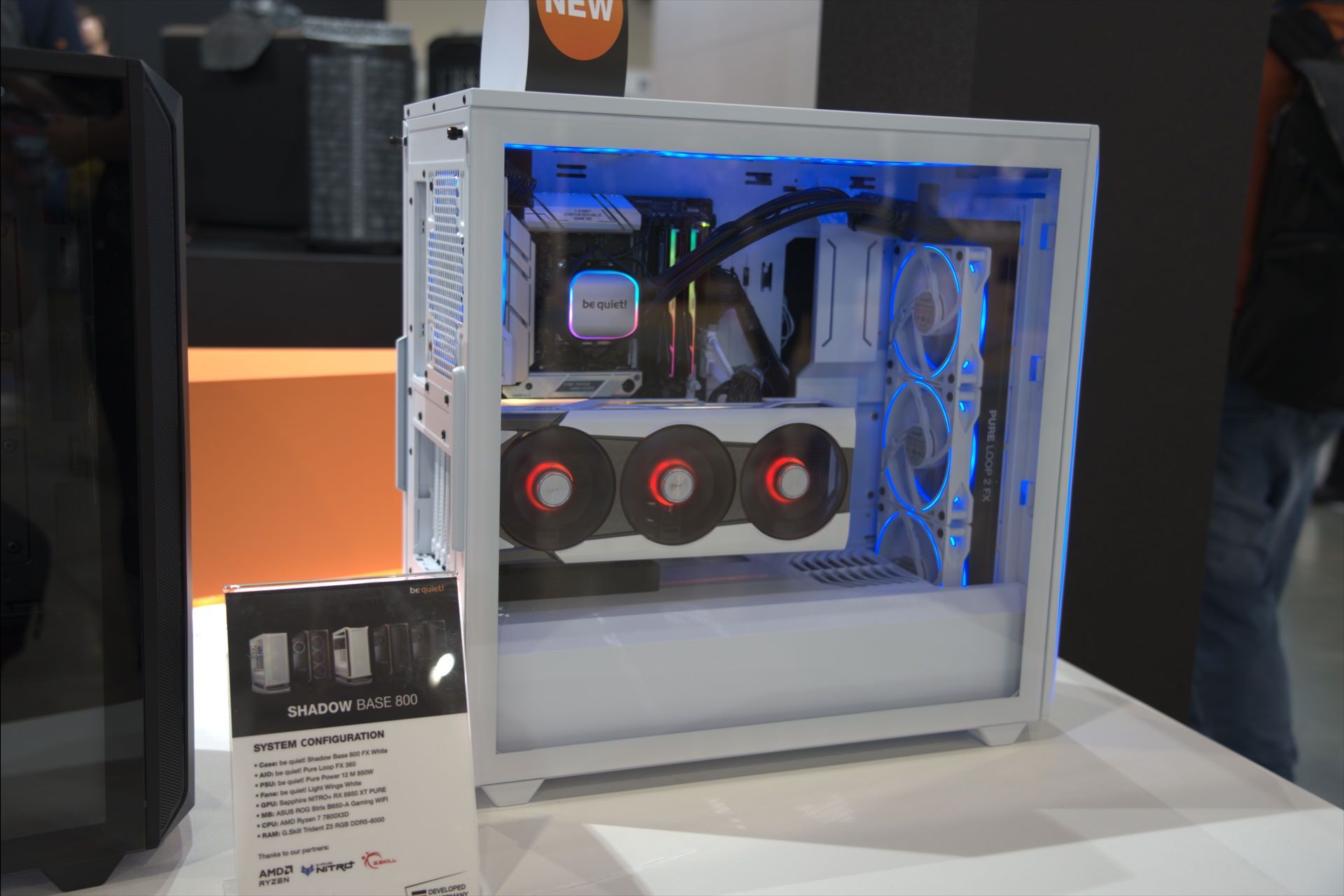 be quiet! na Computex 2023 - Shadow Base 800 - z boku